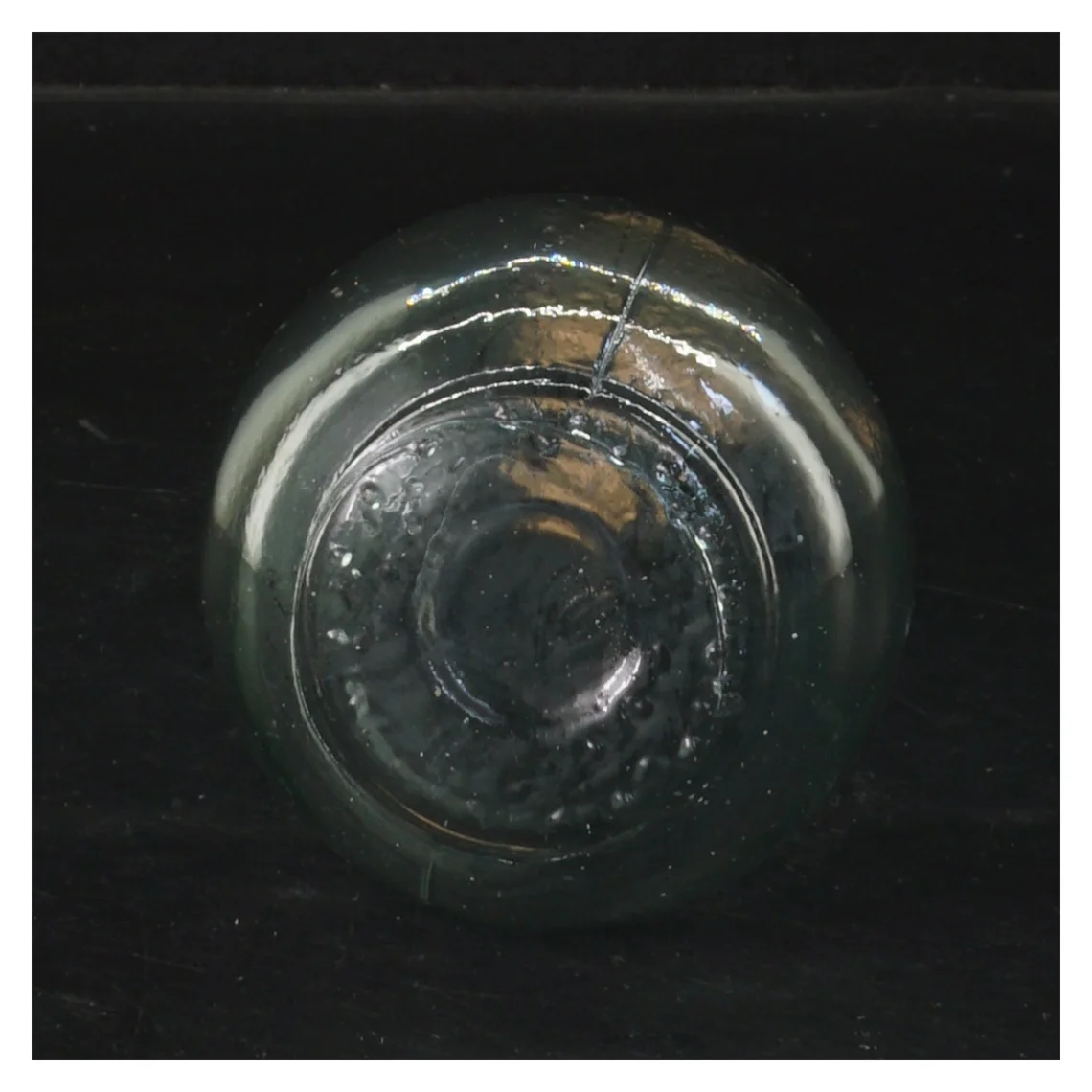 Glasflaske med korkprop (str. 27 cm)