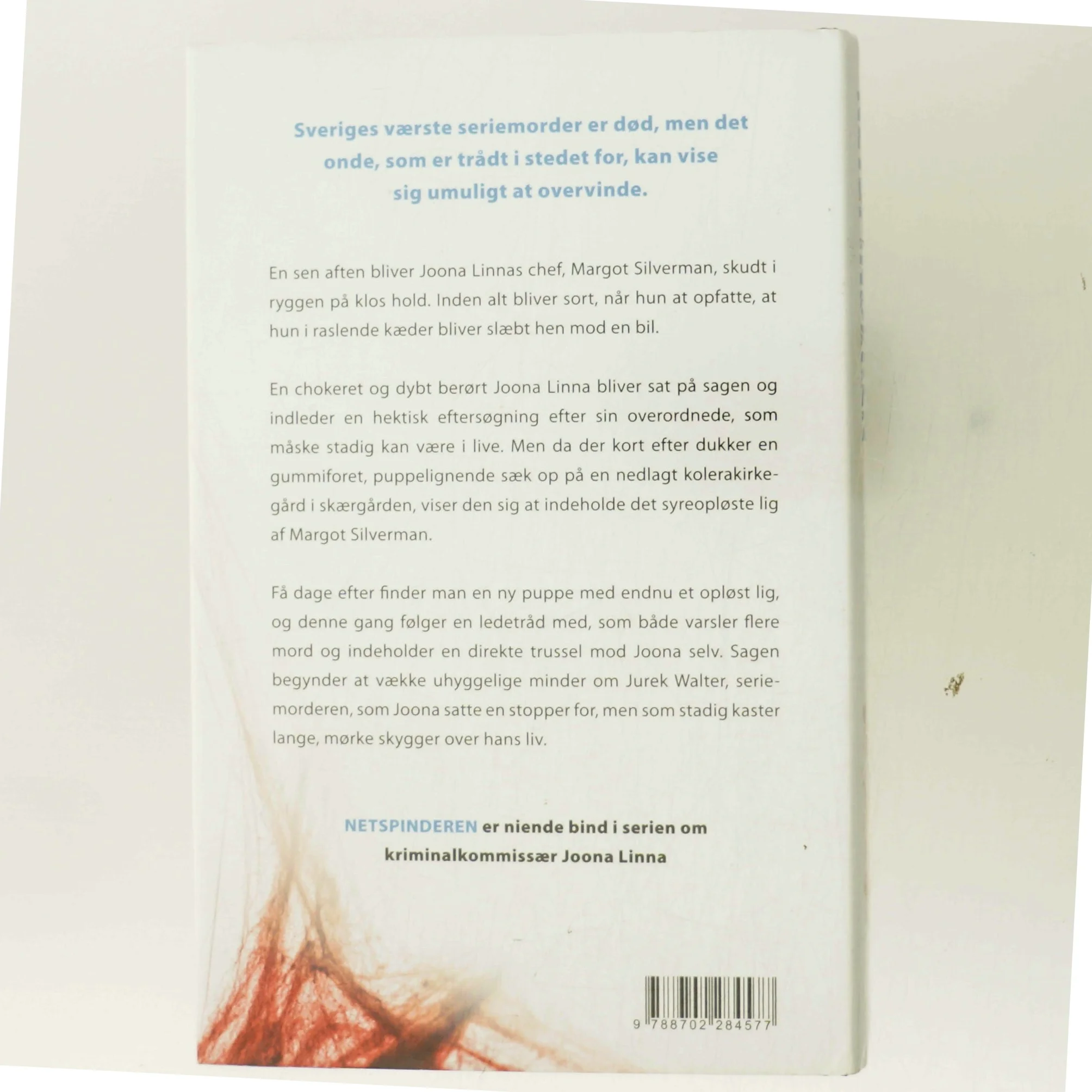 Netspinderen : kriminalroman af Lars Kepler (Bog)