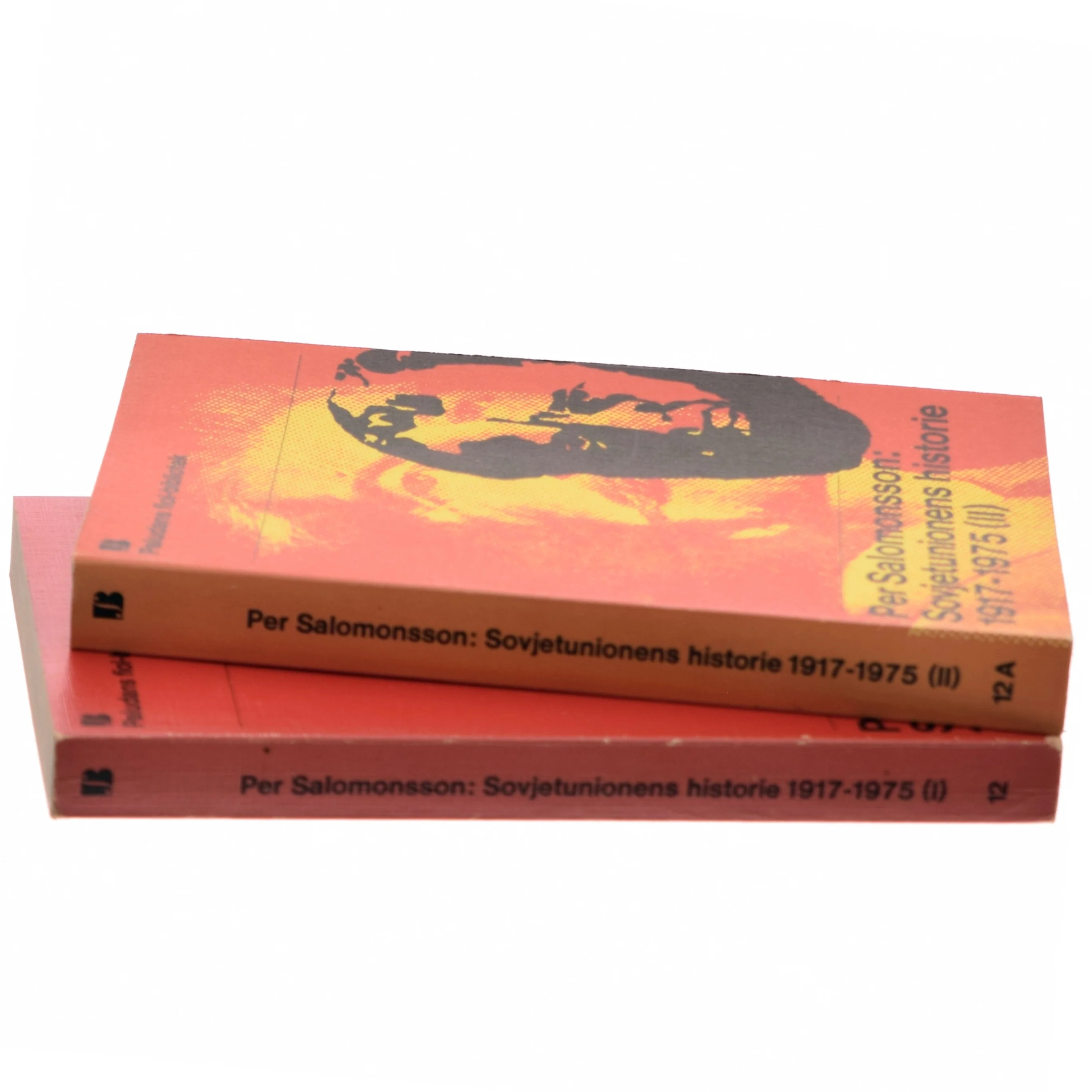 Sovjetunionens historie 1917-1975 (Bind 1 og Bind 2) af Per Salomonsson (2 bøger)