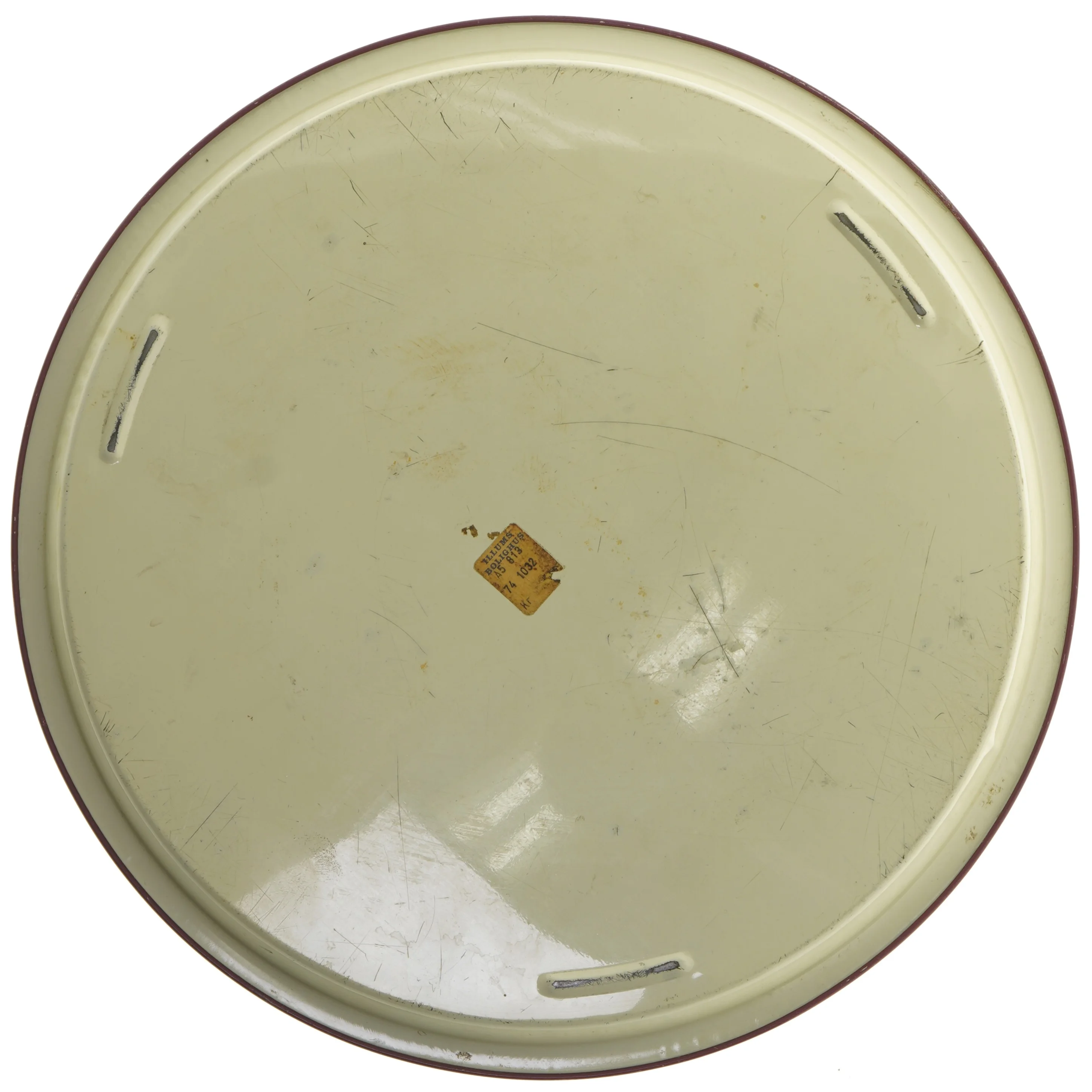 Dekorativ bakke med blomsterdesign fra Illum (str. Ø 36,5 cm)