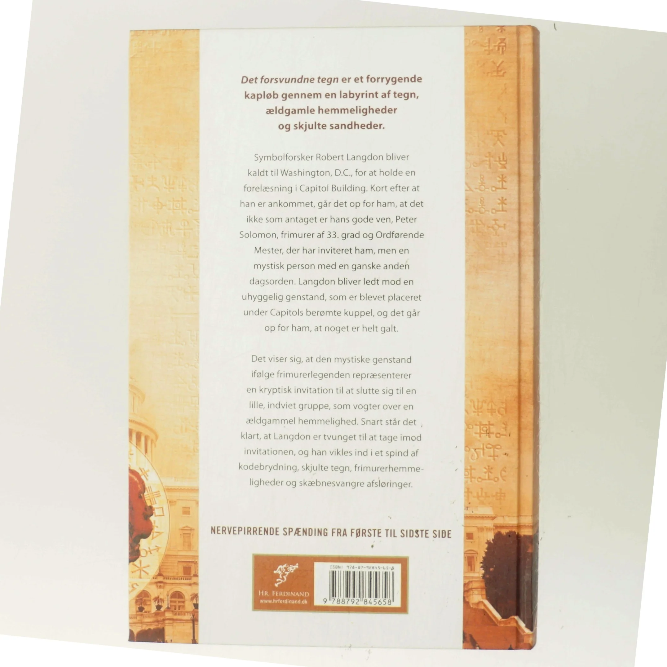 Det Forsvundne Tegn af Dan Brown (Bog)