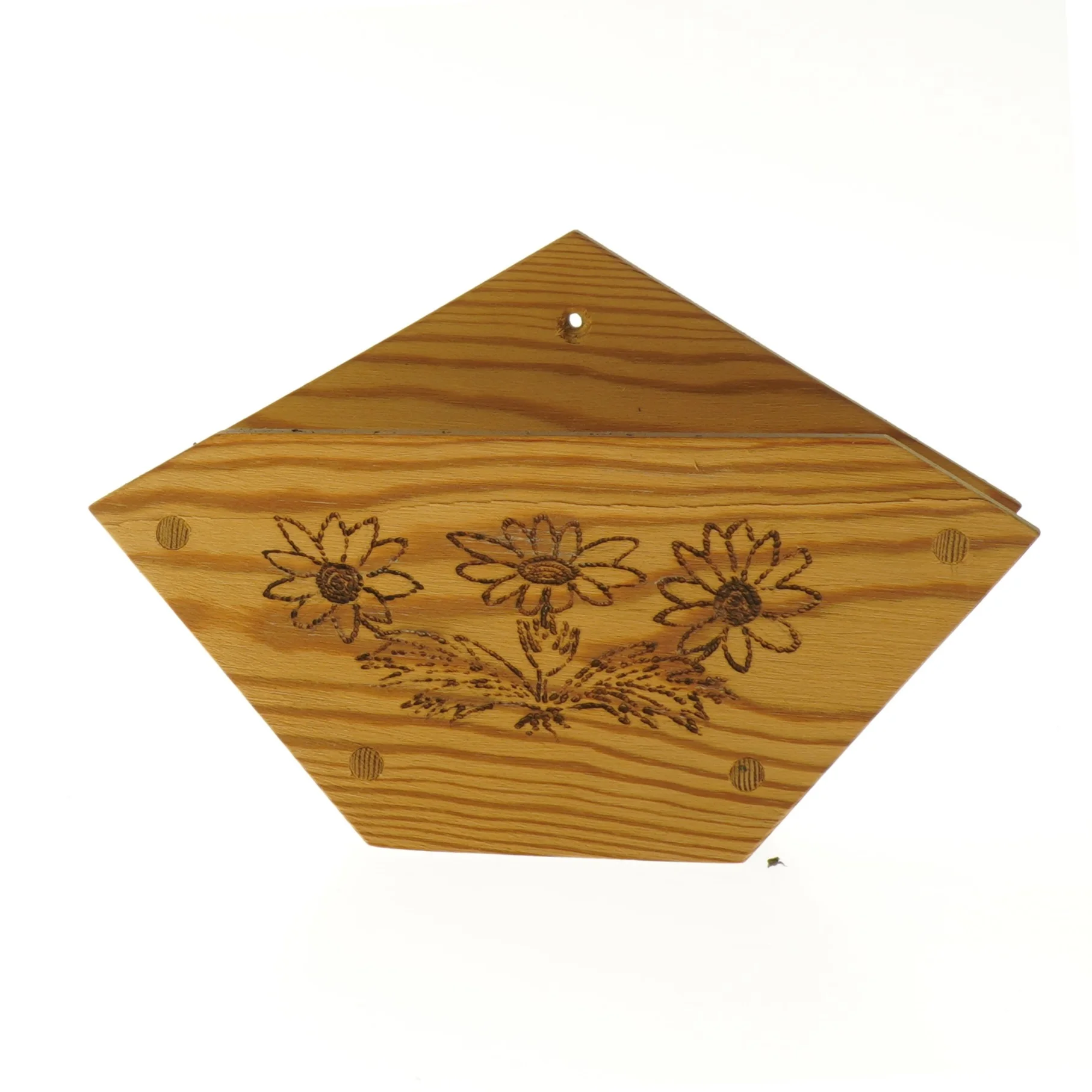 Træholder til kaffefiltre (str. 14,5x22x7 cm)