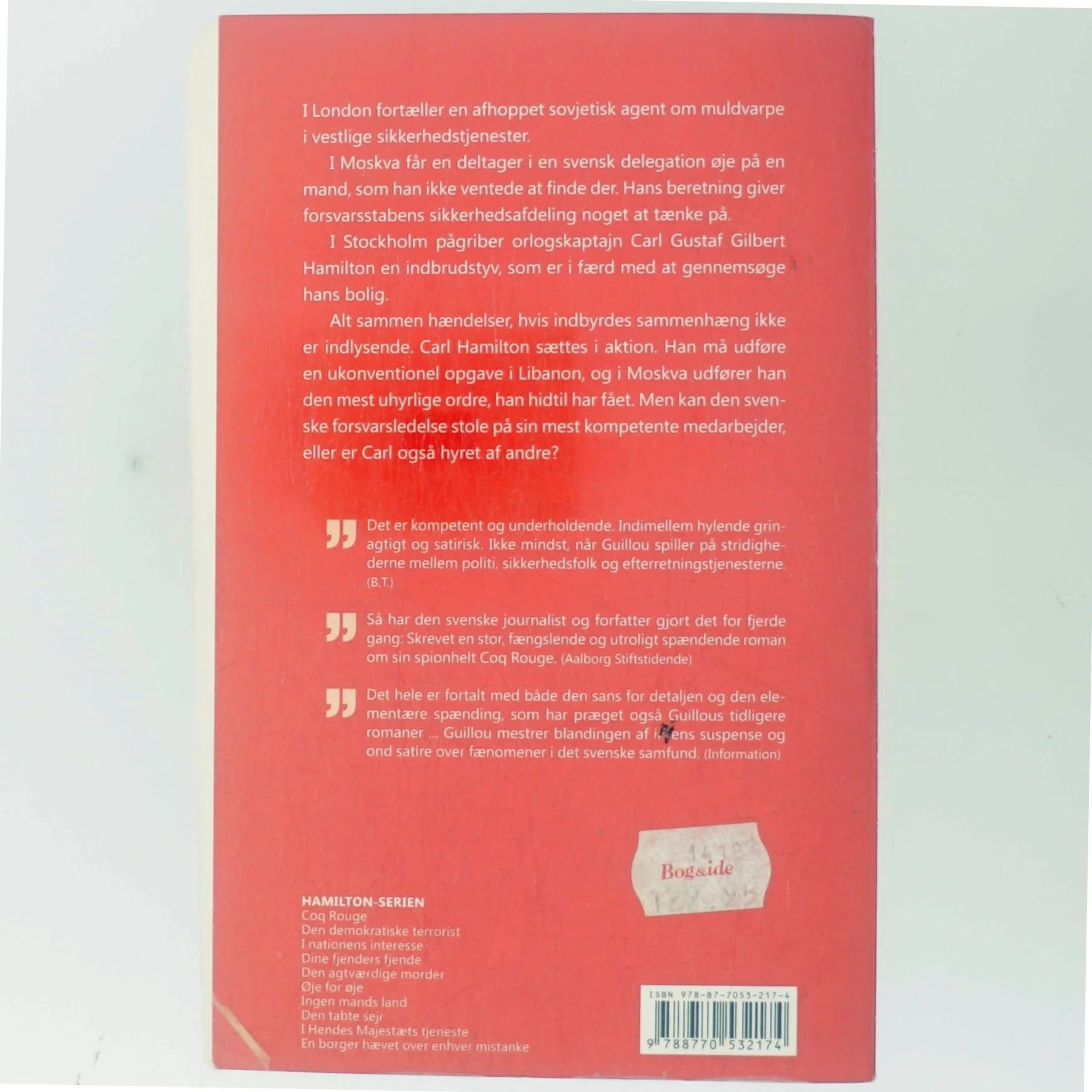 Dine fjenders fjende af Jan Guillou (Bog)