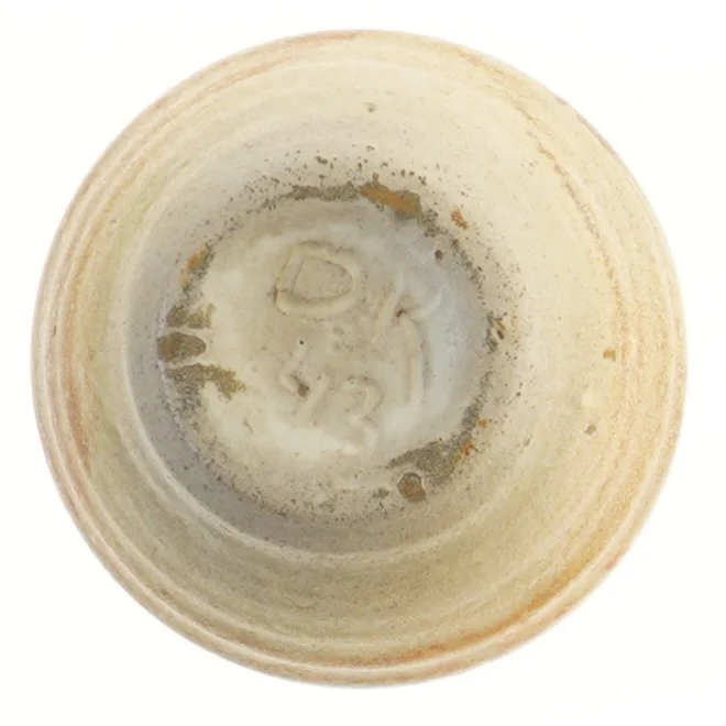 Keramisk vase (str. Ø 8,5 cm længde 13 cm)