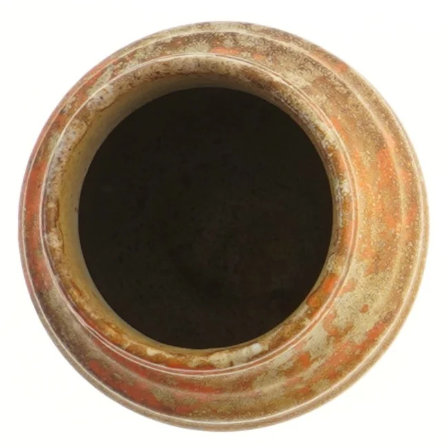 Keramisk vase (str. Ø 8,5 cm længde 13 cm)