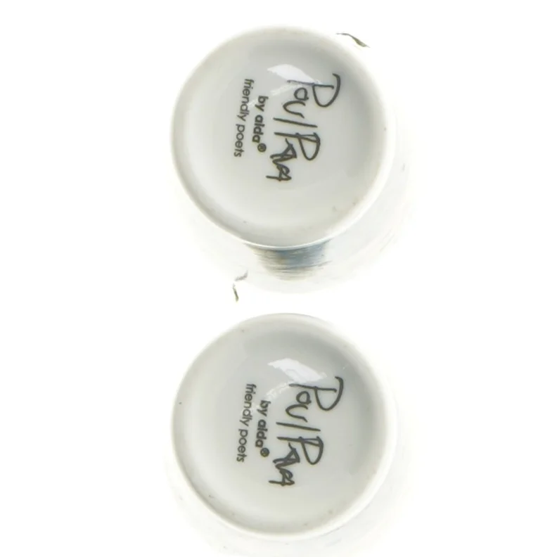 Keramiske krus med design fra Poul Pava by aida (str. Ø 4,7x7 cm)