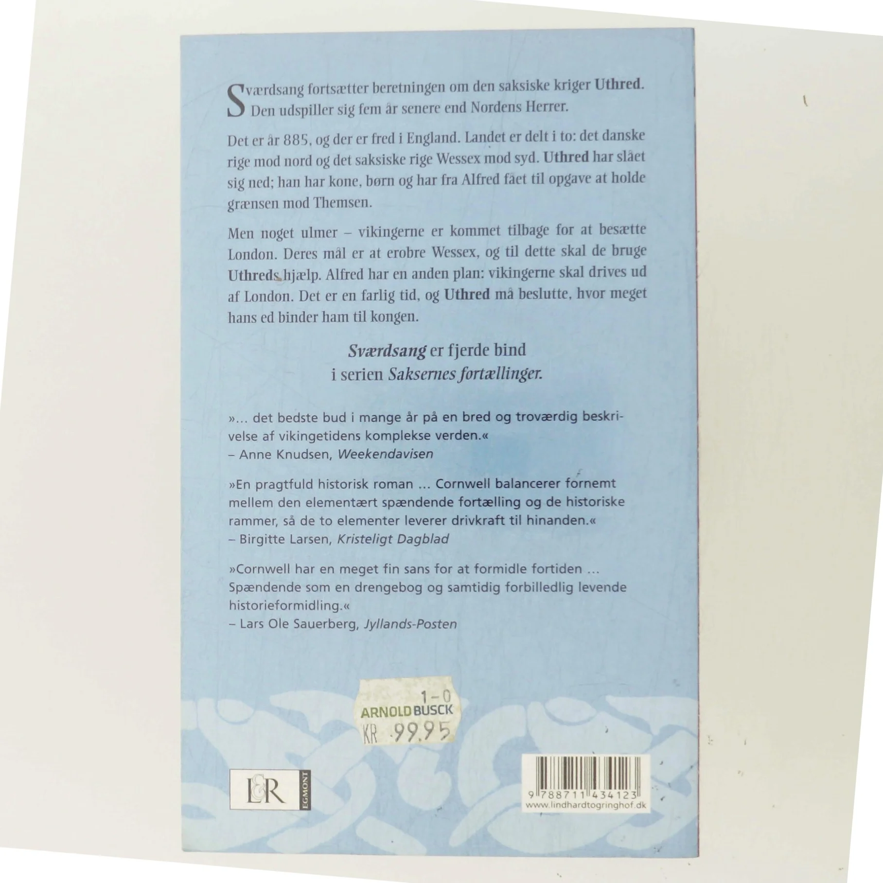 Vikingerne - Sværdsang af Bernard Cornwell (Bog)