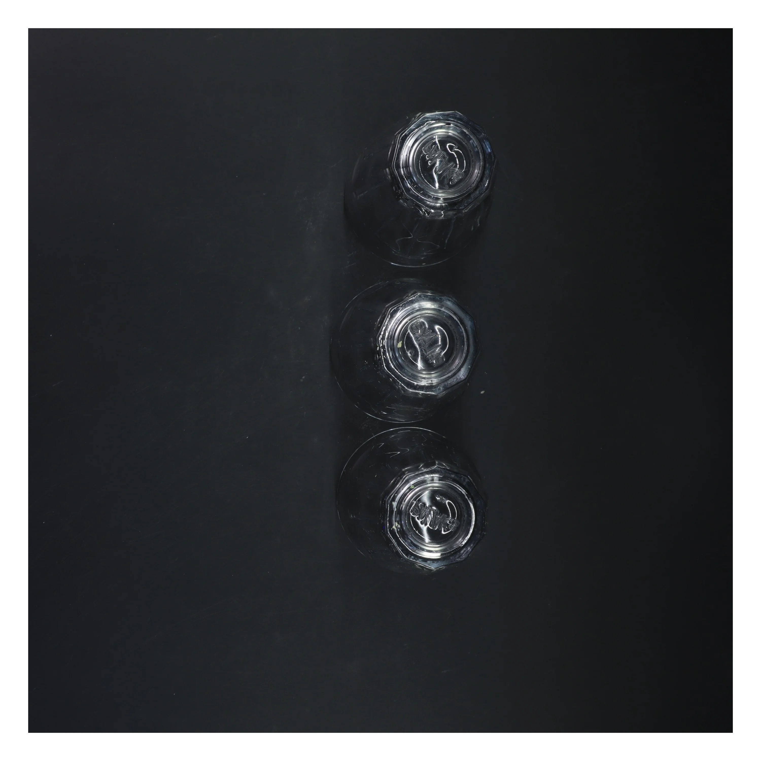 Sæt med tre cafe latte drikkeglas fra Palaks (str. 14x8 cm)