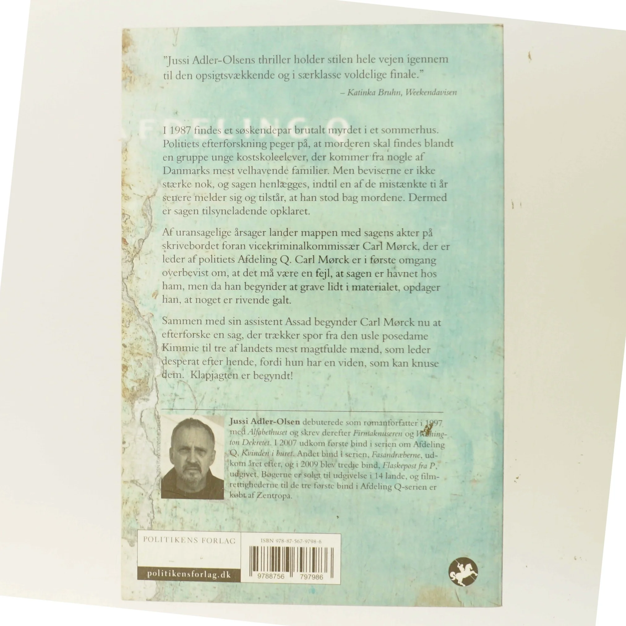 Fasandræberne : krimithriller af Jussi Adler-Olsen (Bog)