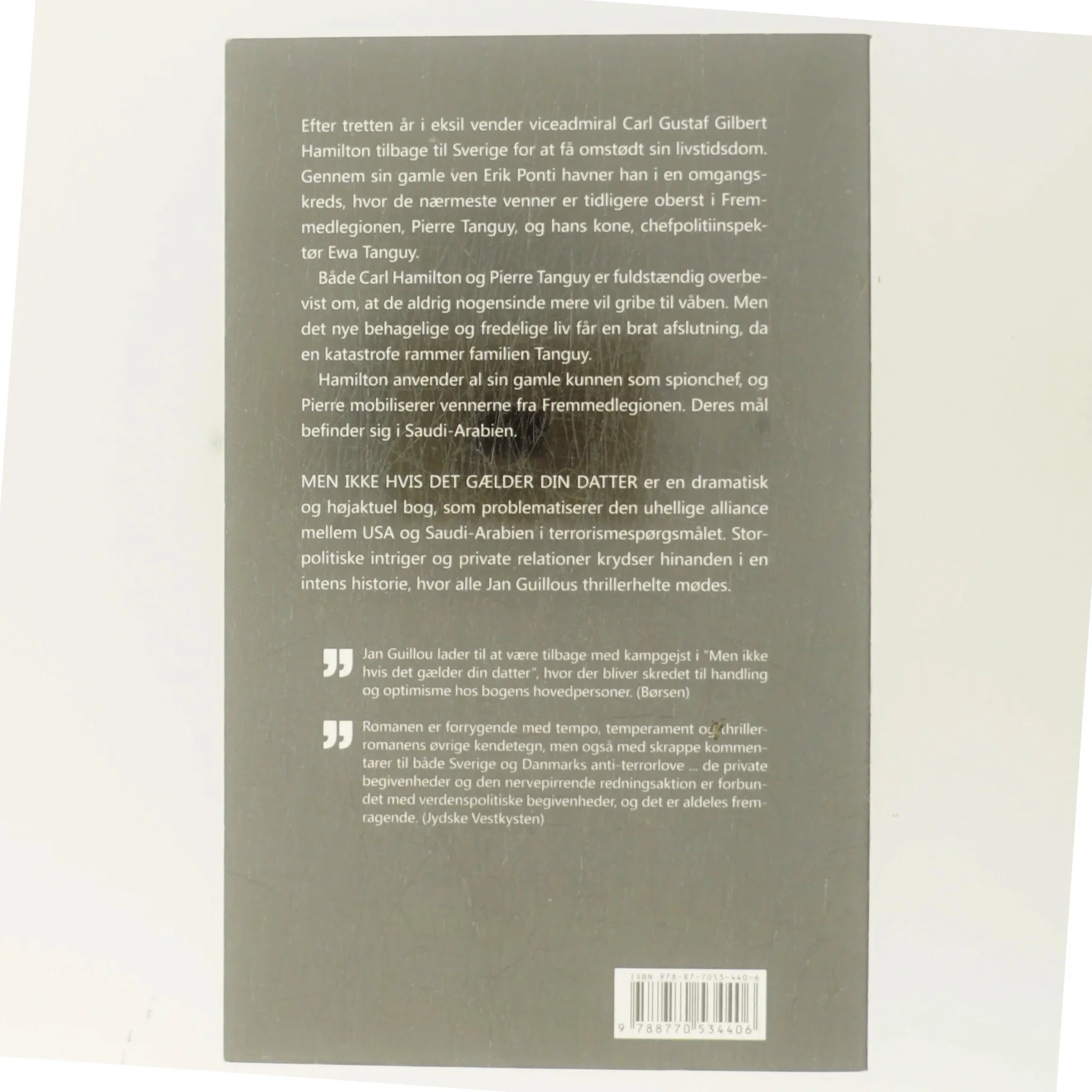 Men ikke hvis det gælder din datter af Jan Guillou (Bog)