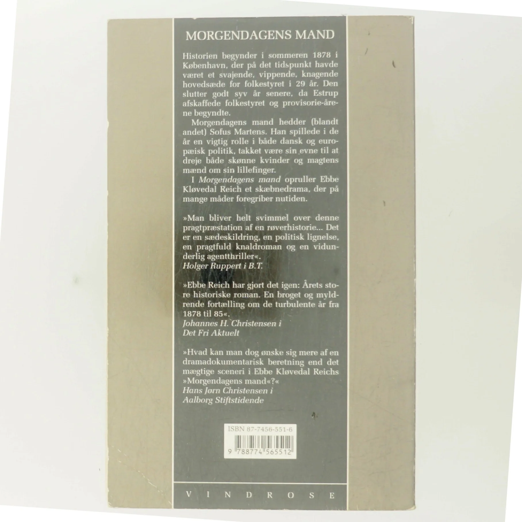 Morgendagens mand : roman af Ebbe Kløvedal Reich (Bog)