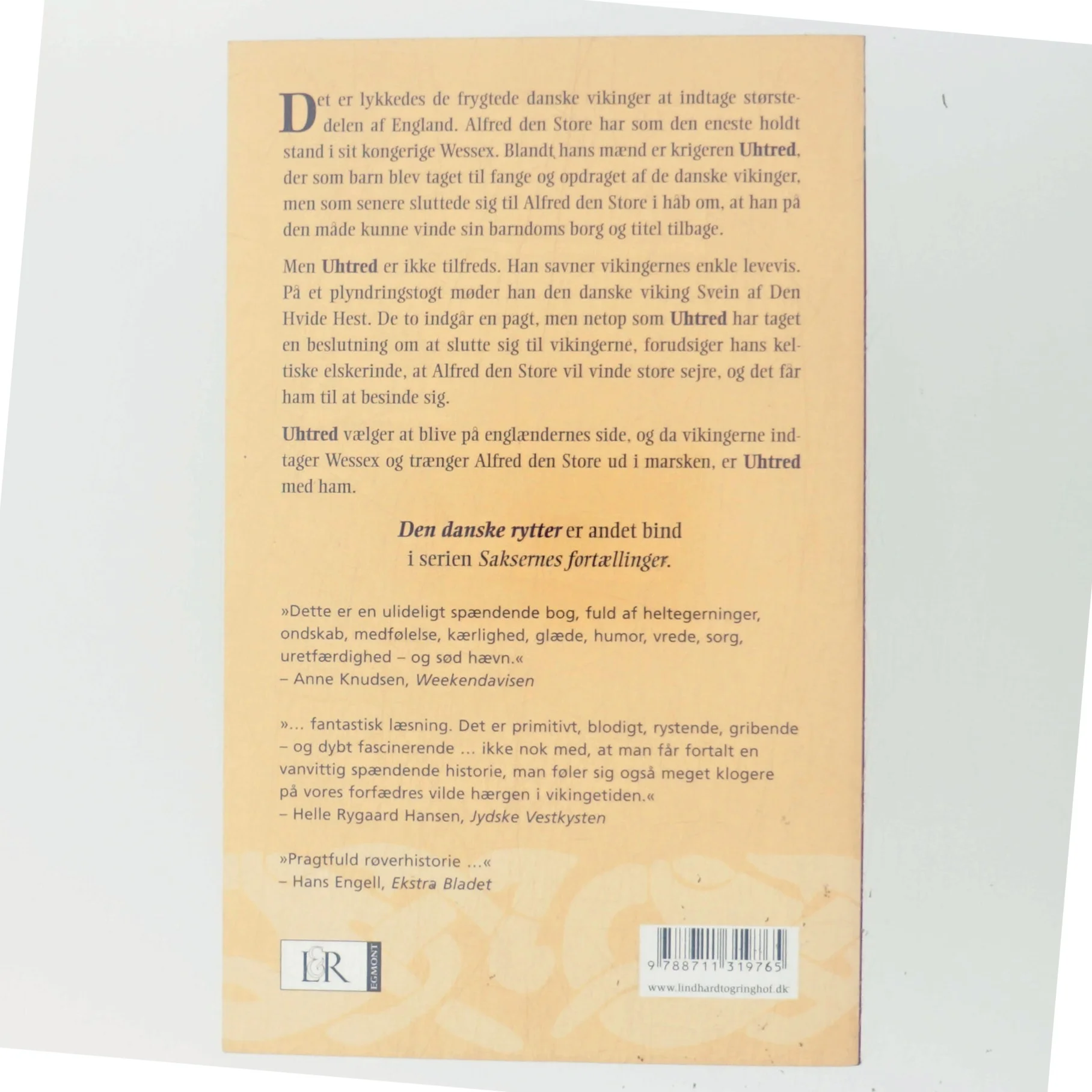 Den danske rytter af Bernard Cornwell (Bog)