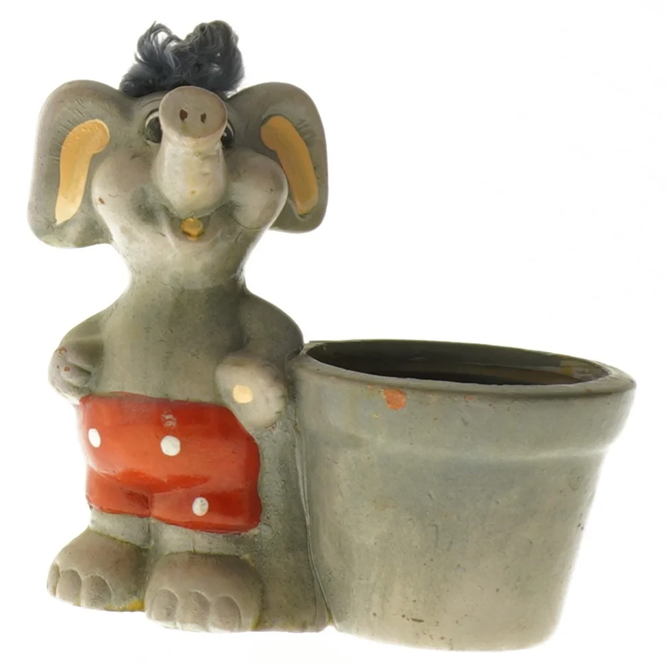 Keramisk blomsterkrukke (str. 13x13 cm)