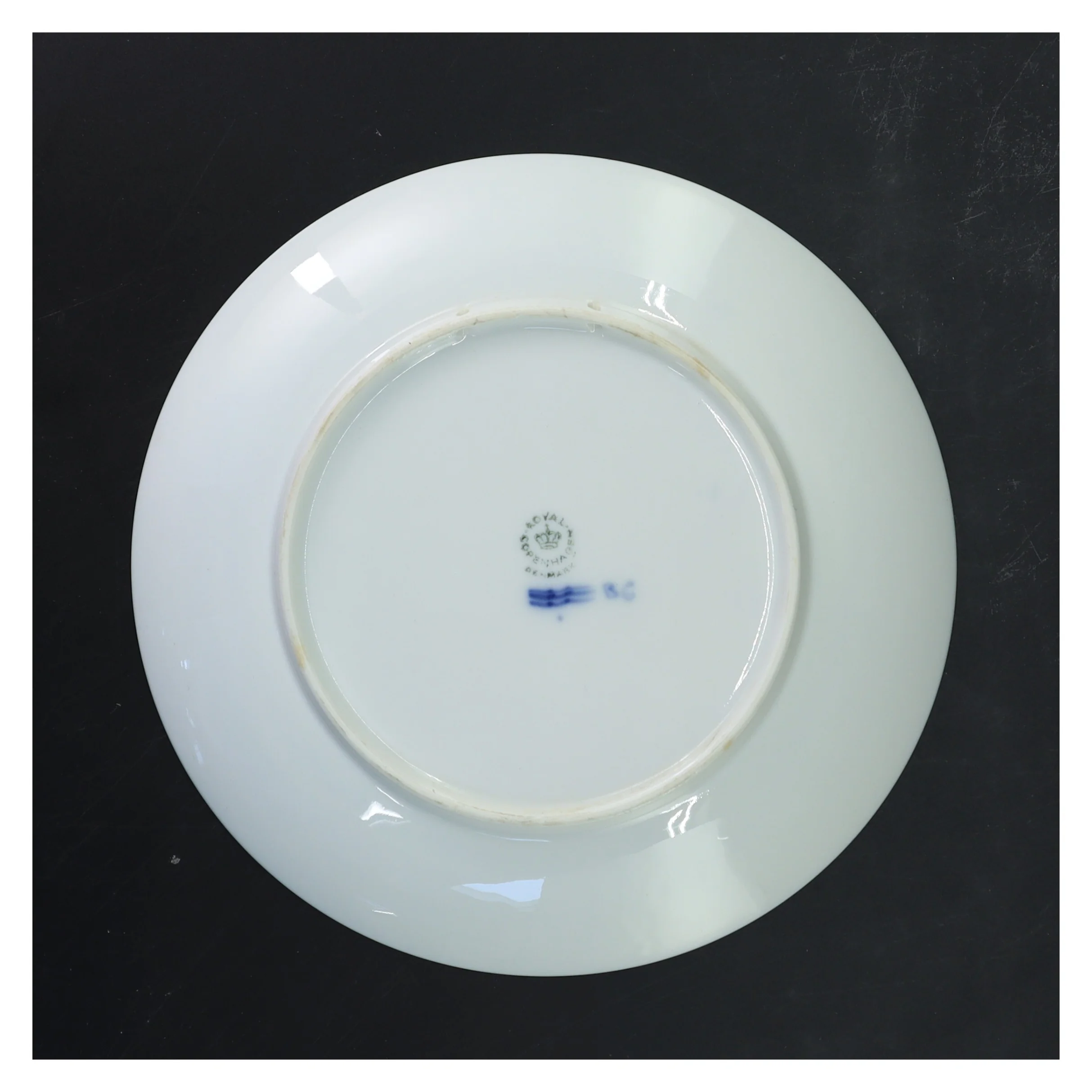 Porcelænsmindetallerken 1920-1970 fra Royal Copenhagen (str. Ø 21 cm)