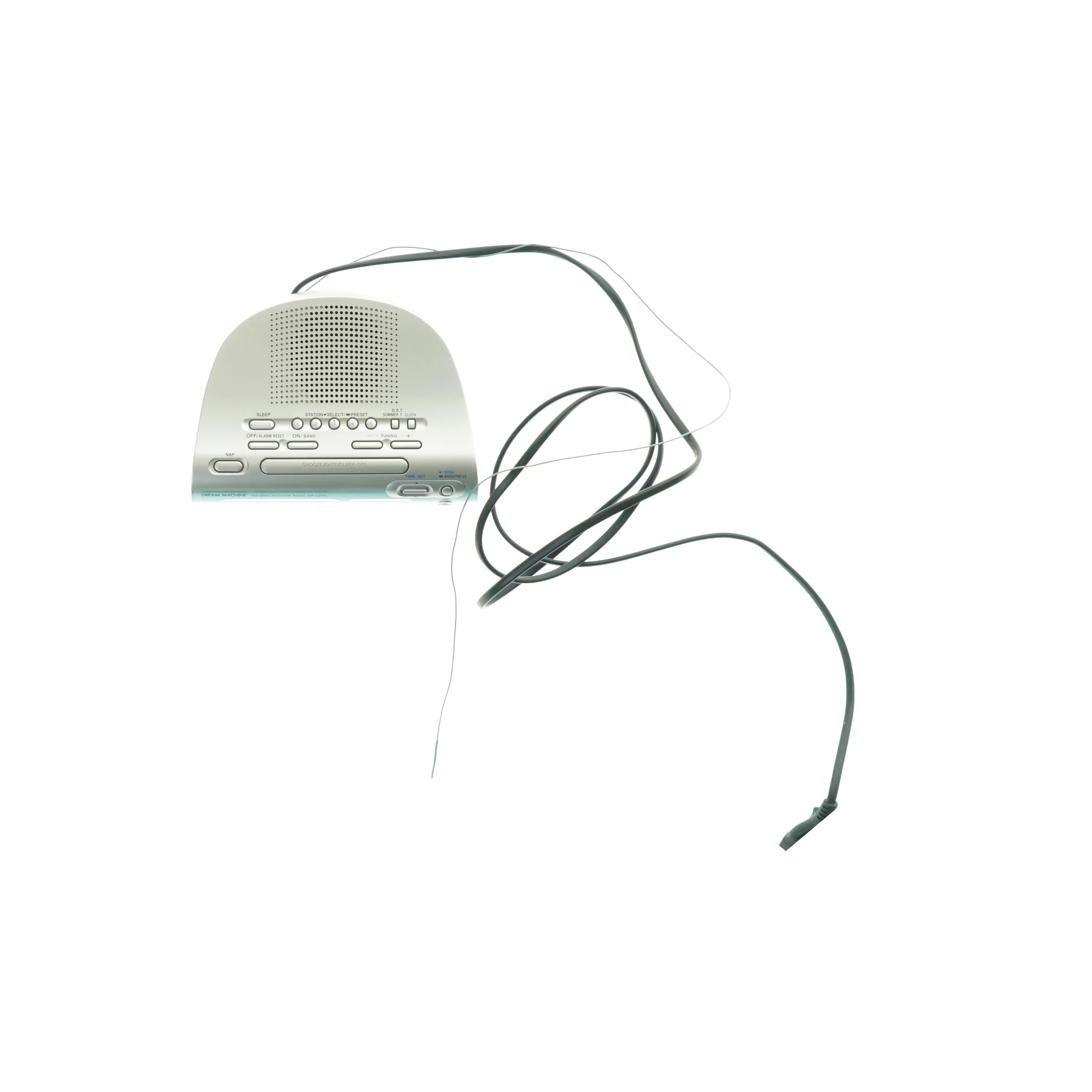 Sony “prepper” radio med vækkeur (str. 17 x 13 x 6 cm)