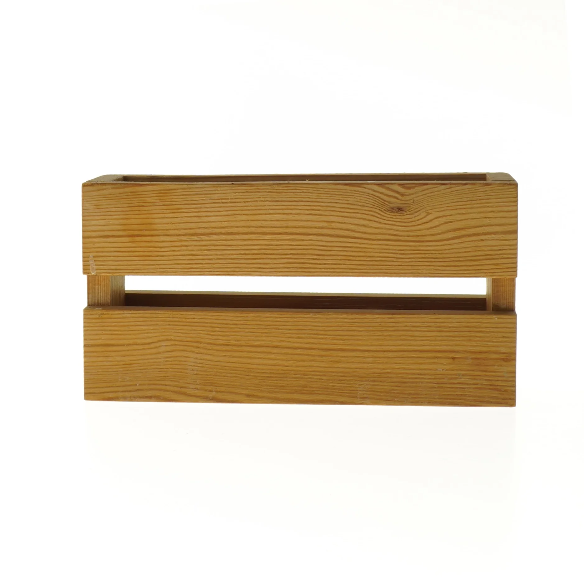 Træserviet holder med juleservietter (str. 10,5x7x20 cm)