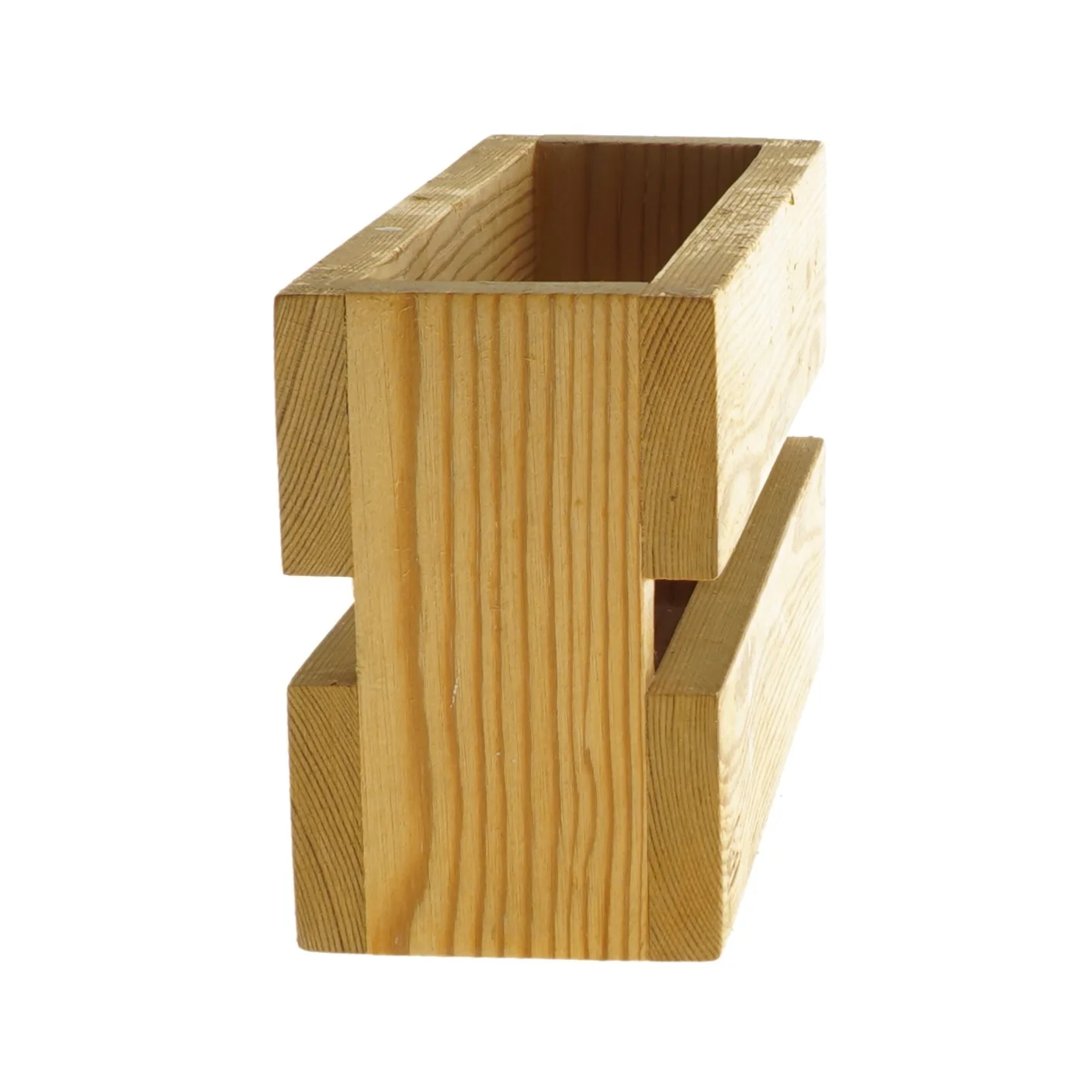 Træserviet holder med juleservietter (str. 10,5x7x20 cm)