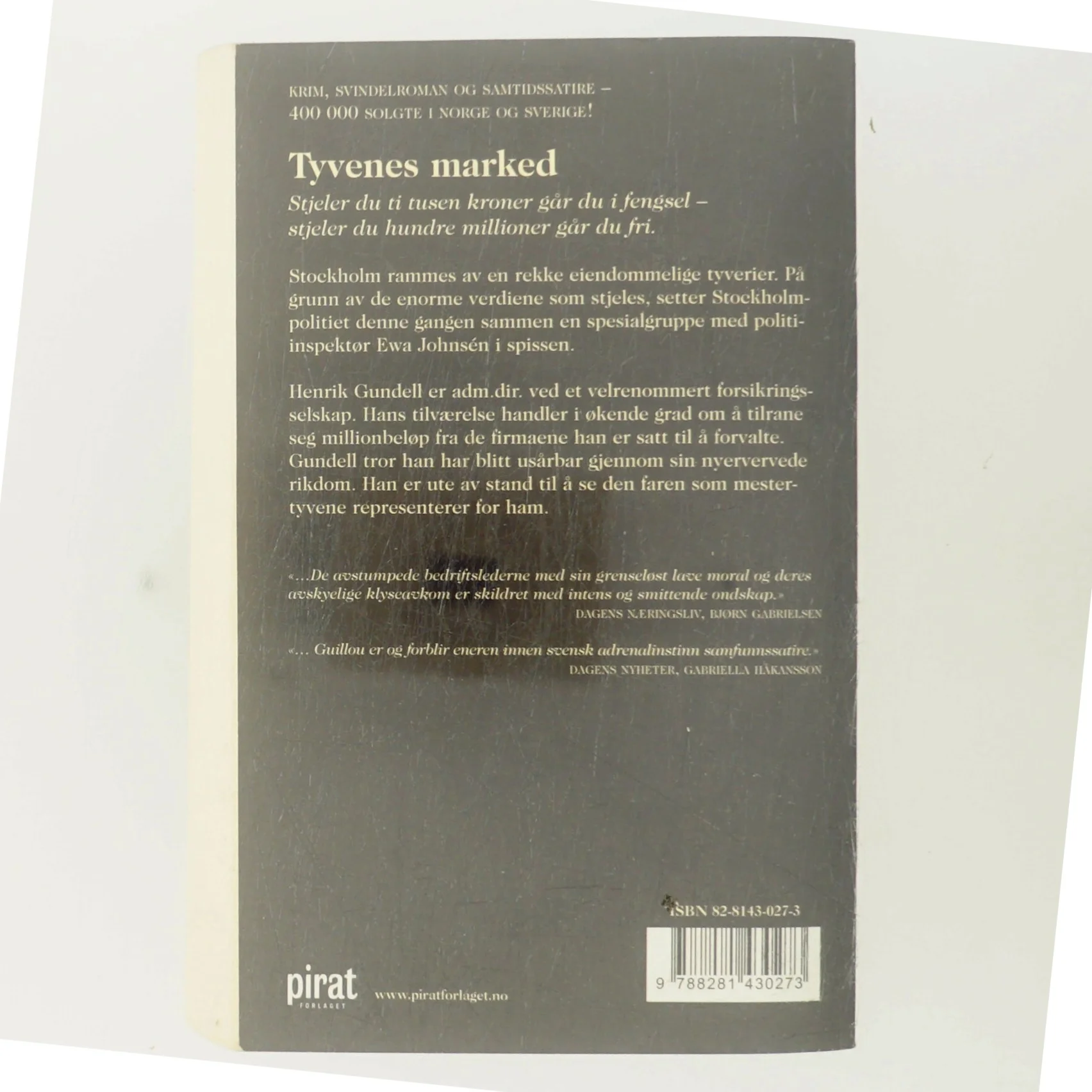 Tyvenes marked af Jan Guillou (Bog)