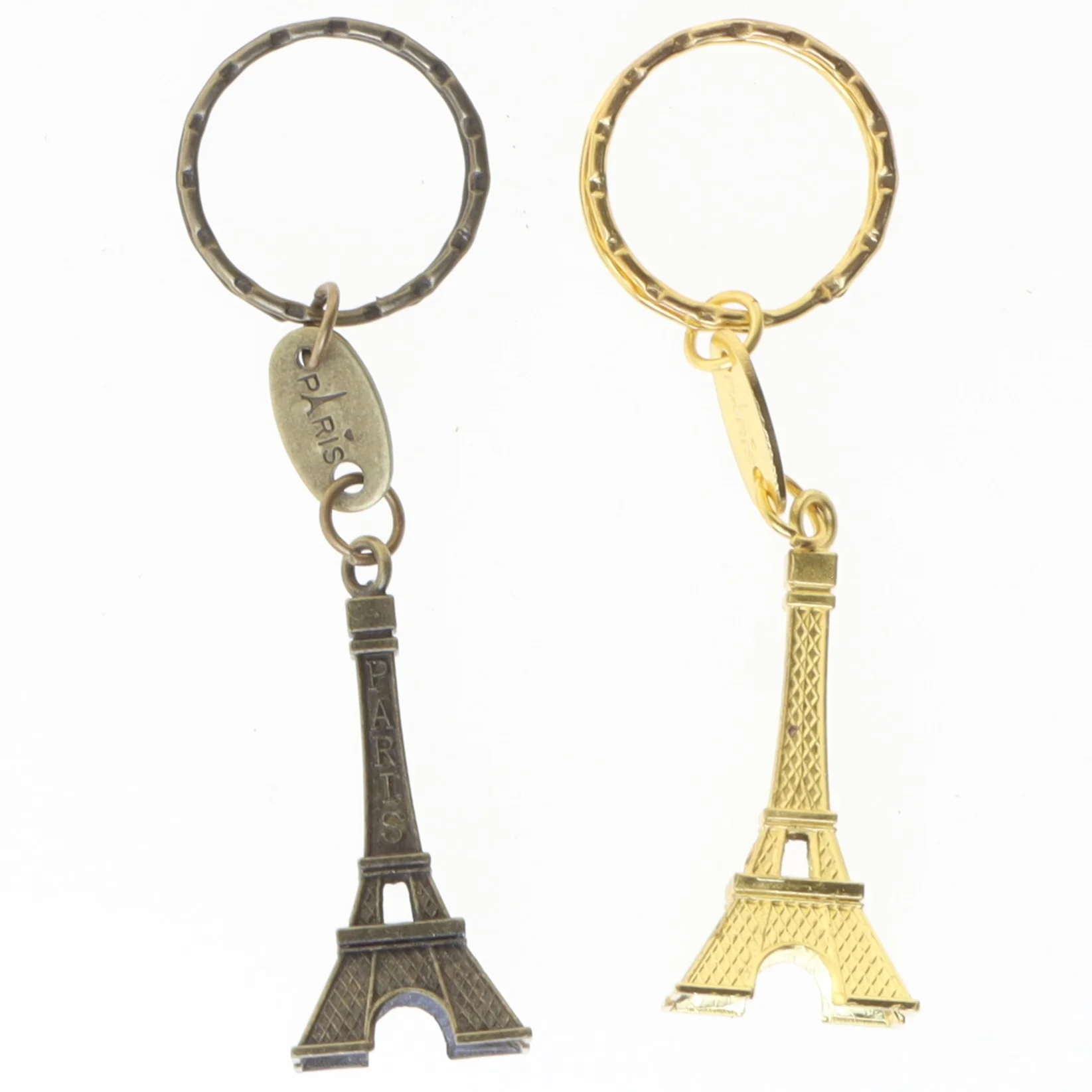 Eiffeltårnet nøgleringe (str. 10 cm)