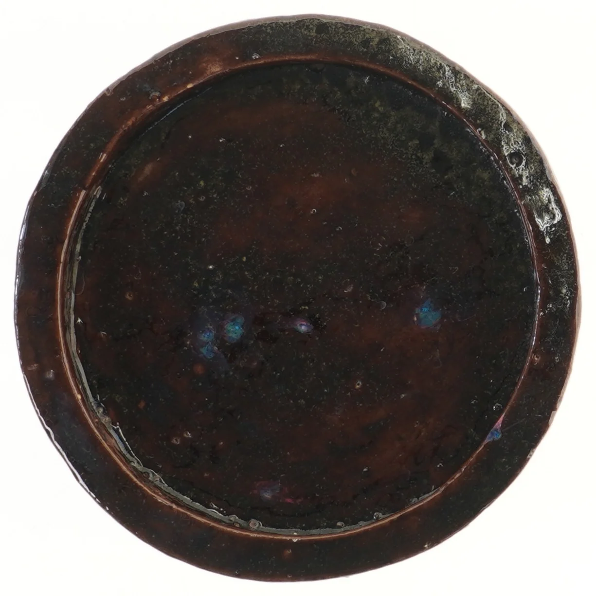 Rundt keramik fad (str. Ø 24 cm)