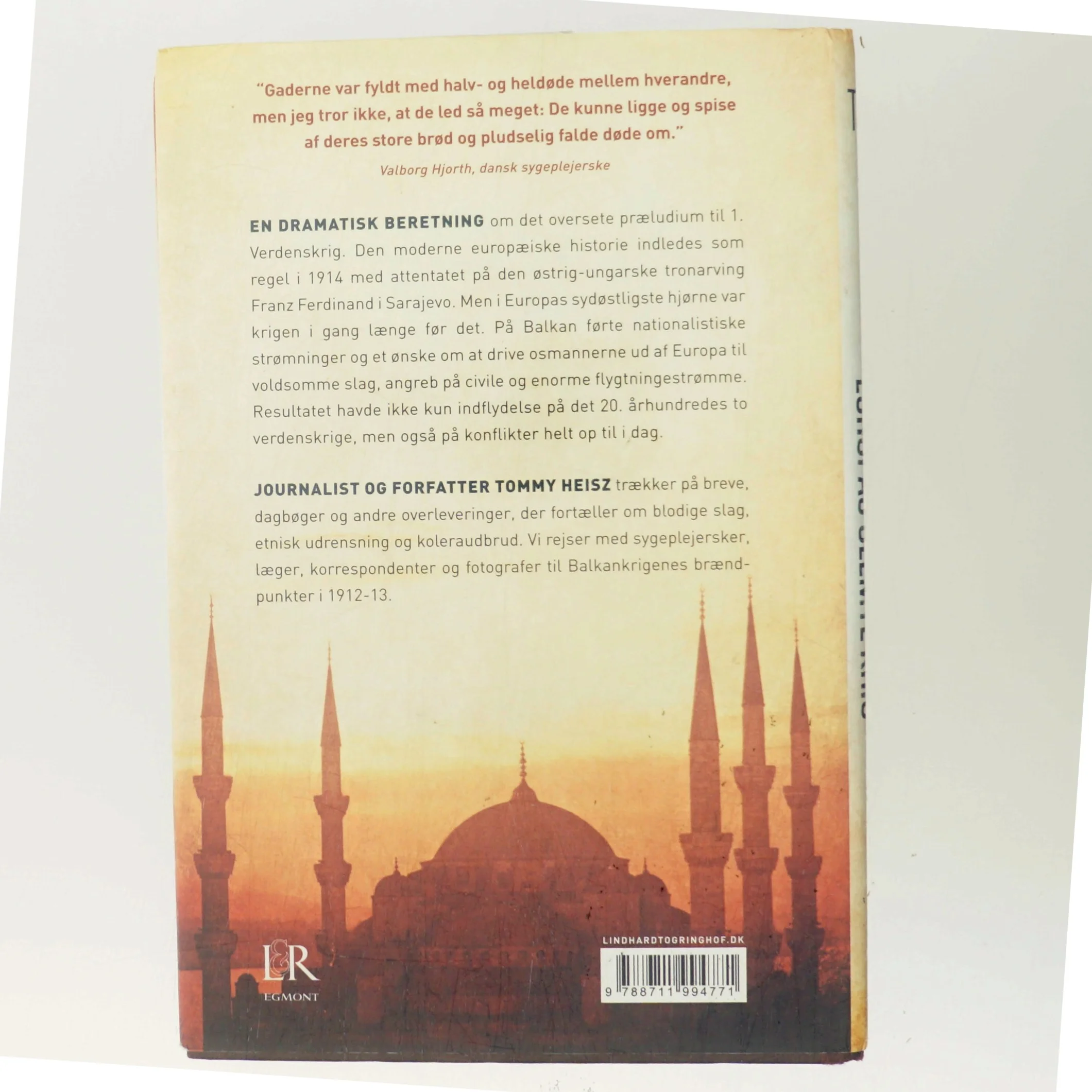 Blod under halvmånen : Europas glemte krig af Tommy Heisz (Bog)