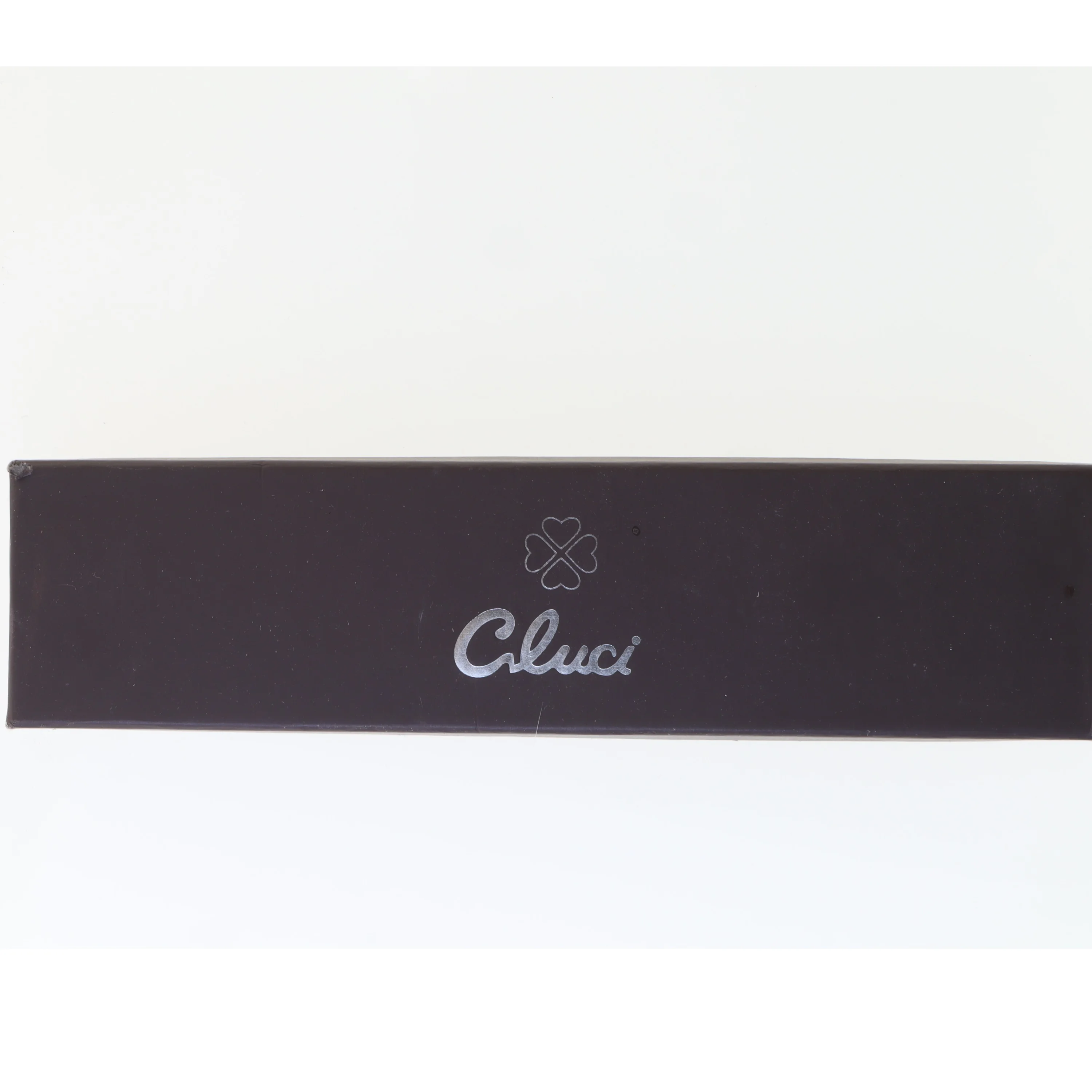 Armbåndsur med læderrem fra Cluci (str. 13 cm)