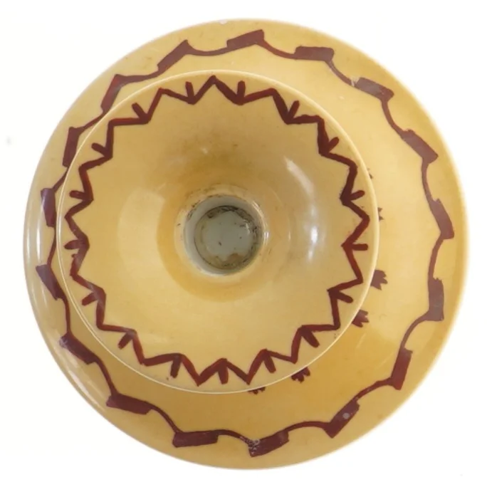 Lysestage i keramik, 9 cm fra B&G (str. 9 cm)