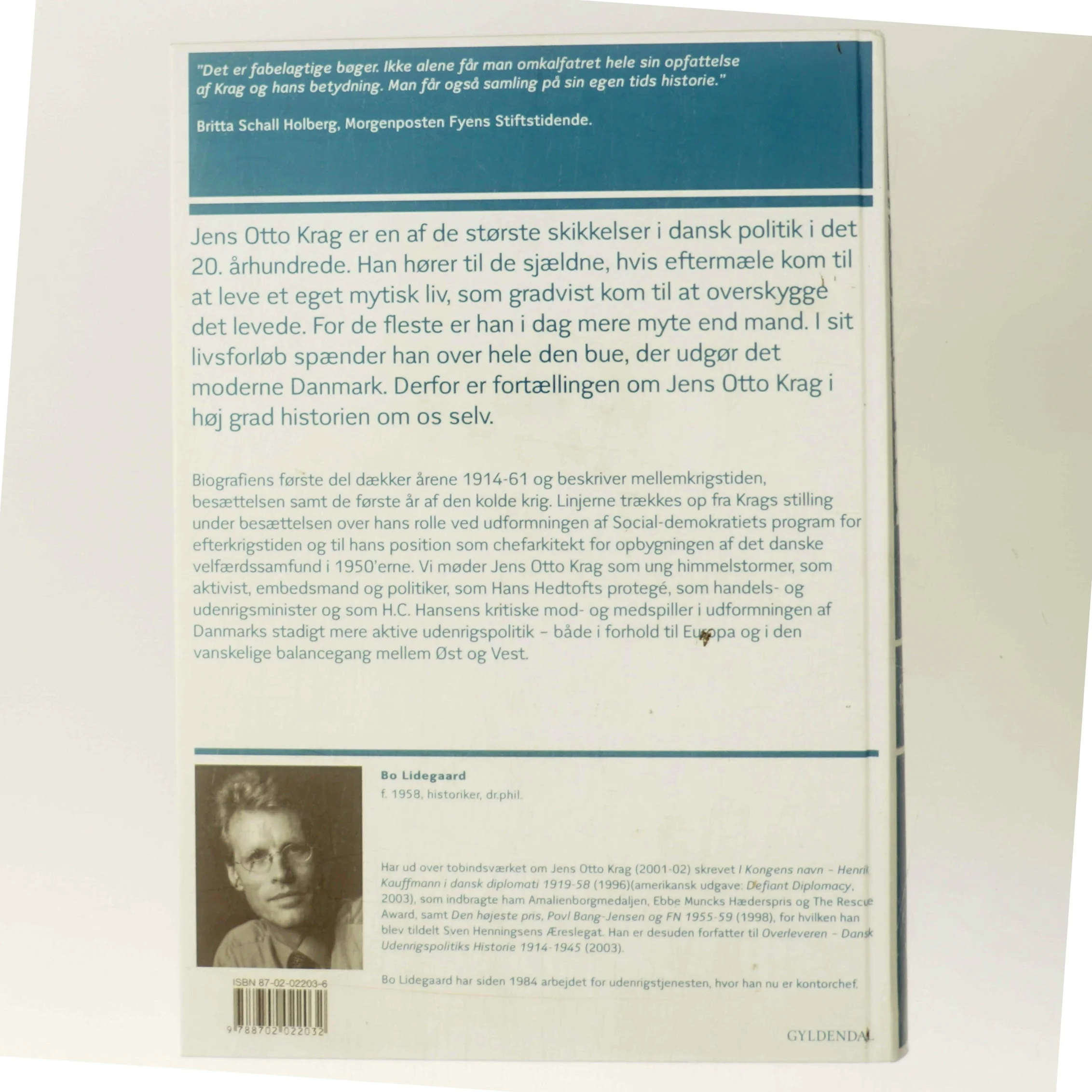 Jens Otto Krag. Bind 2, 1962-1978 af Bo Lidegaard (Bog)