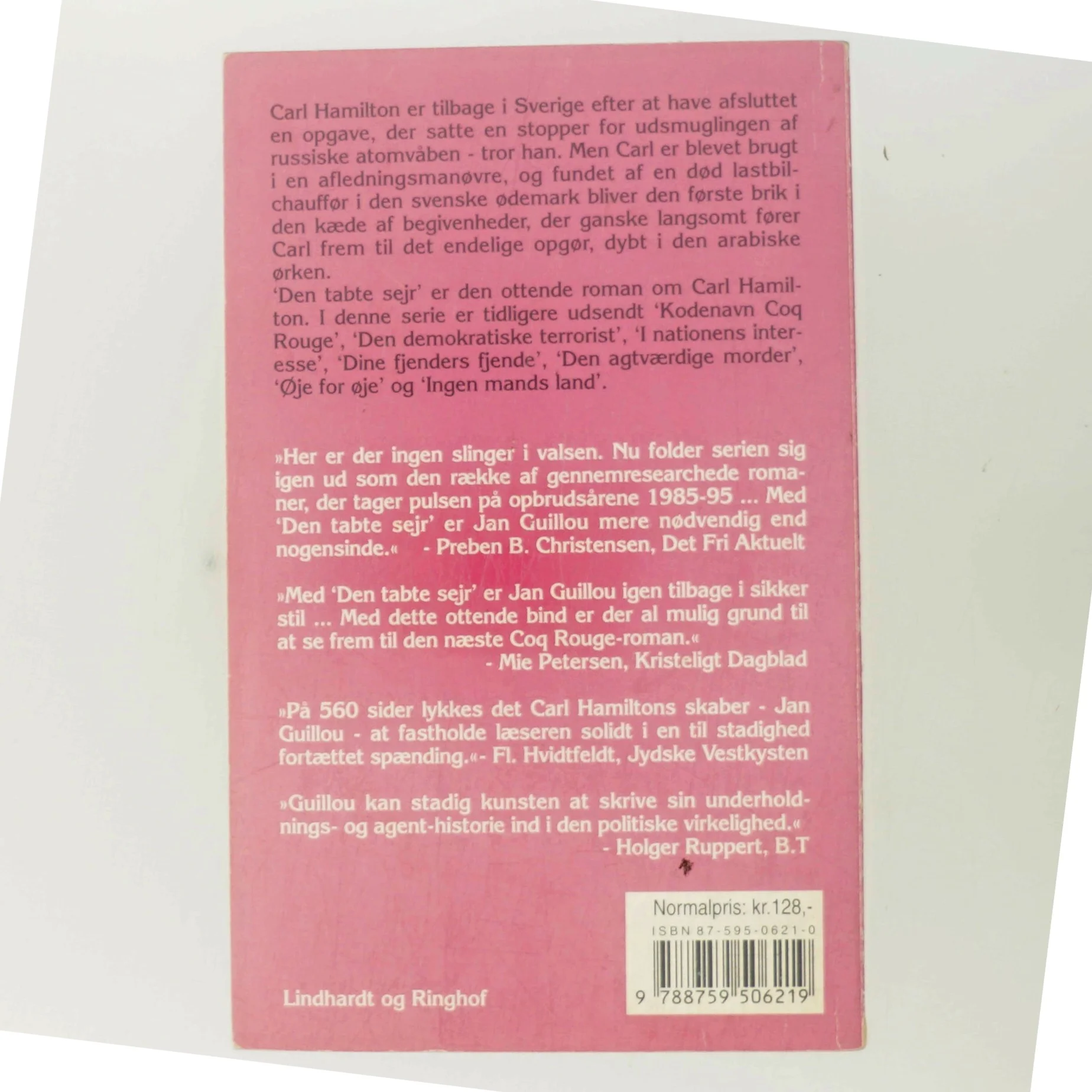 Den tabte sejr af Jan Guillou (Bog)