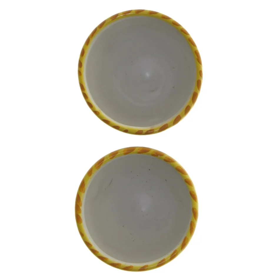 Keramiske æggebægre (str. Ø 5x6,5 cm)