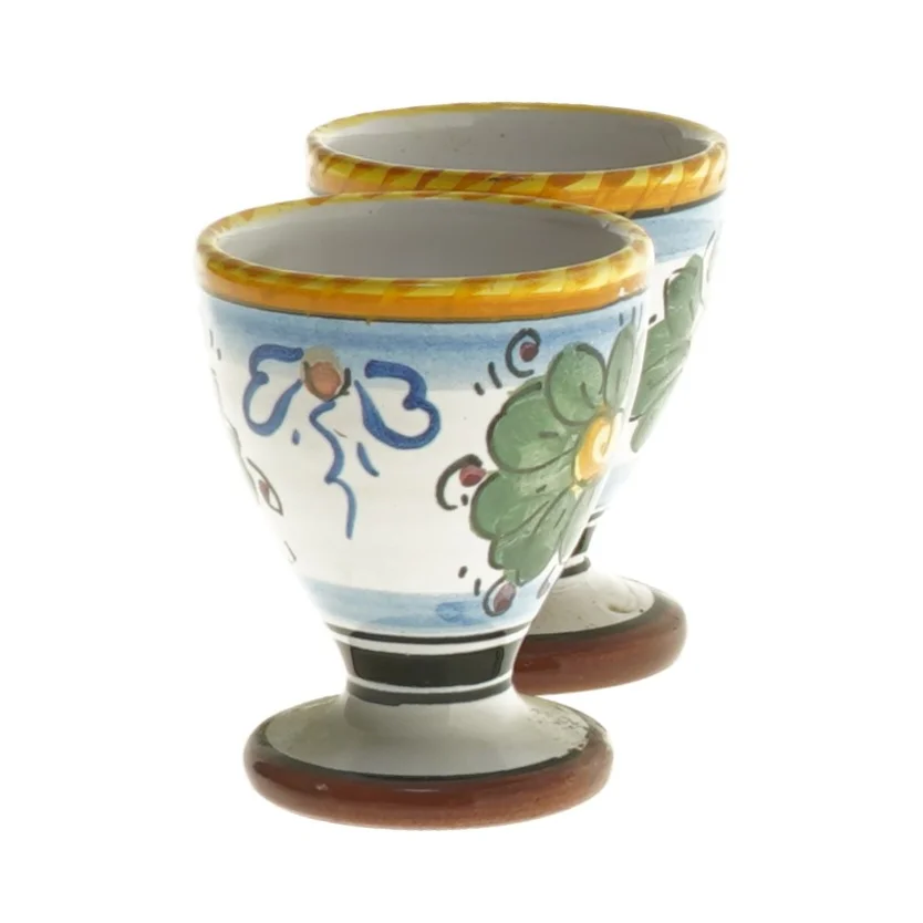 Keramiske æggebægre (str. Ø 5x6,5 cm)