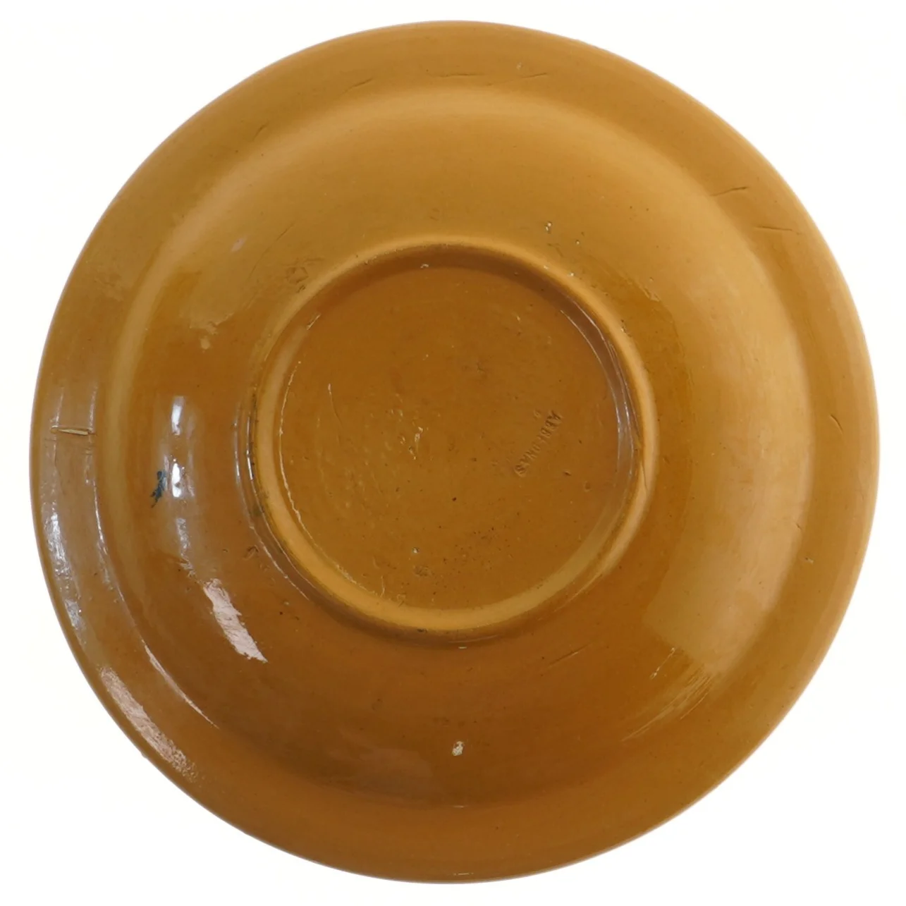 Keramisk skål med mønster (str. Ø 25,5 cm)