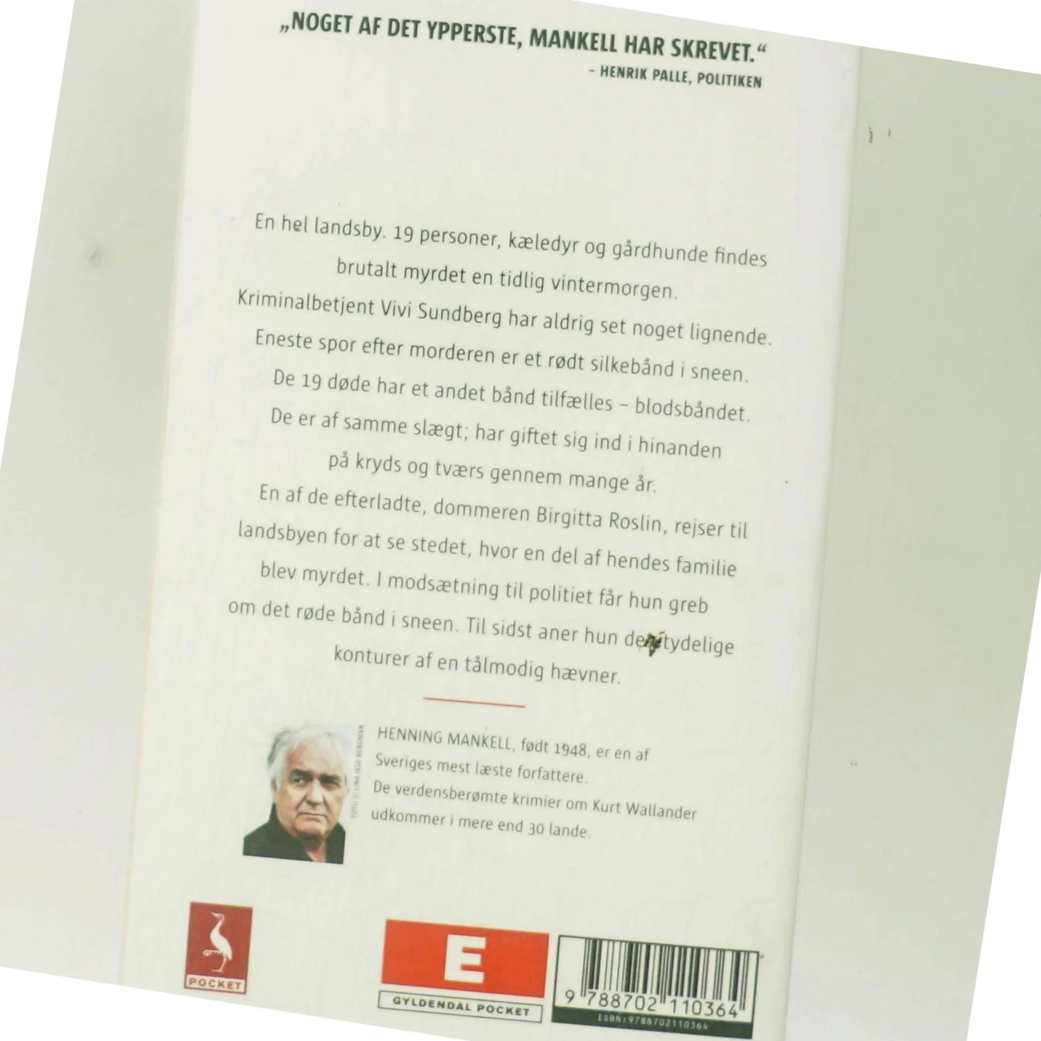 Kineseren af Henning Mankell (Bog)