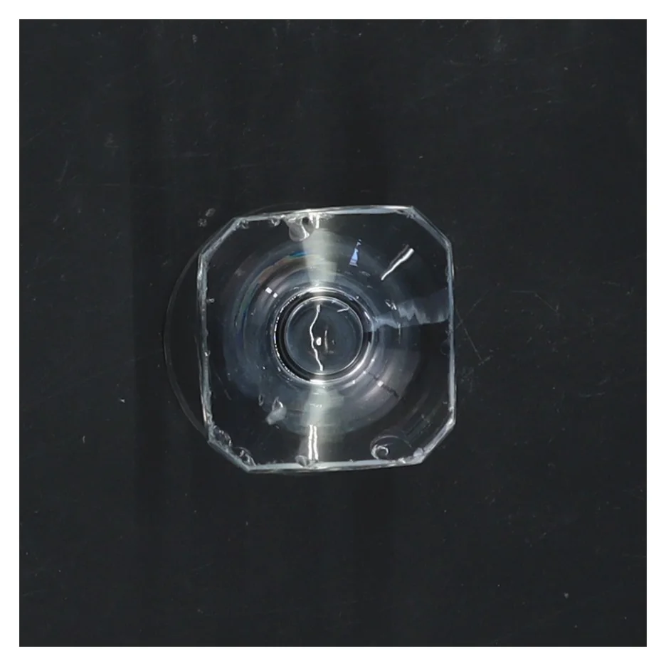 Lille glasvase (str. 8,5x4,5 cm)