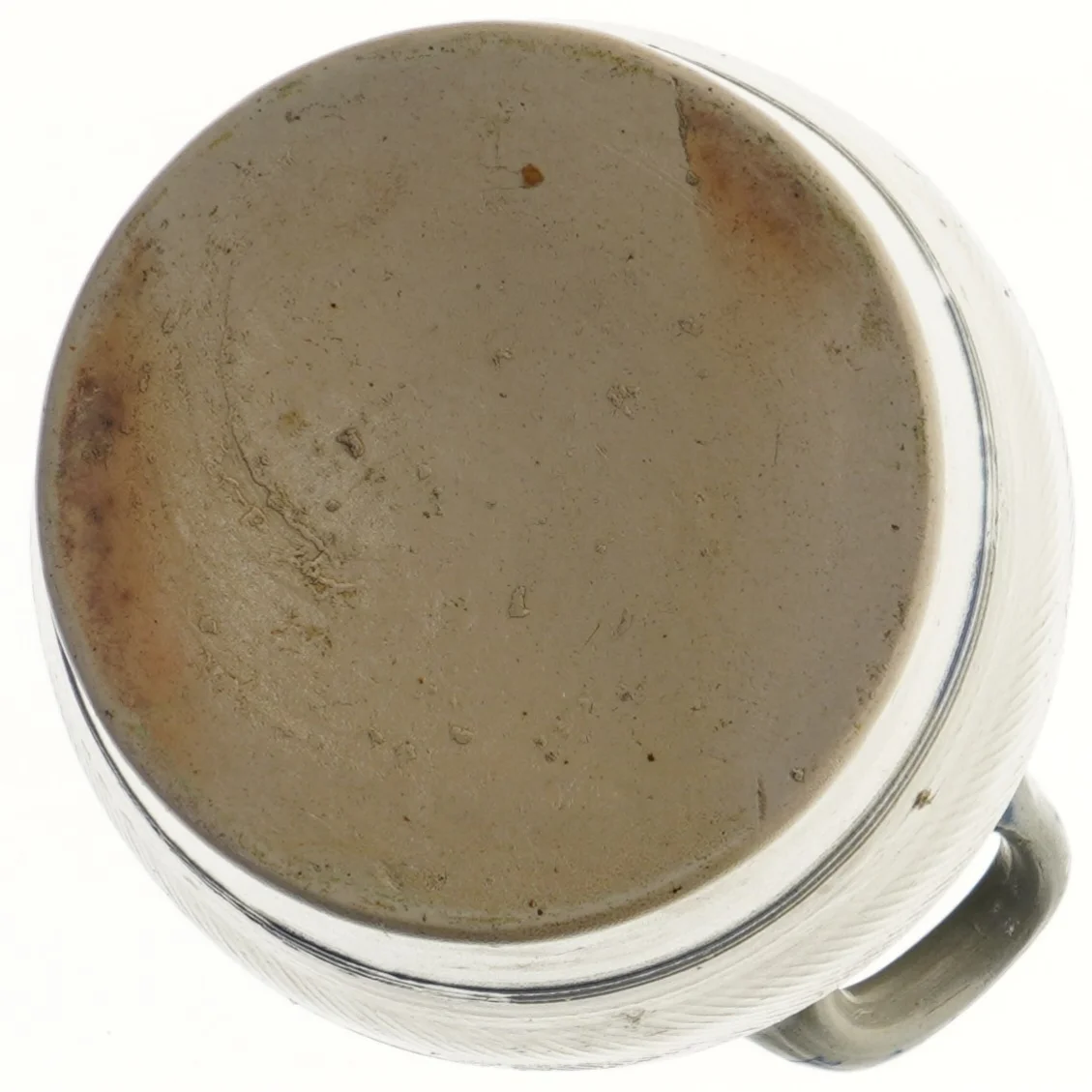 Klassisk keramik krukke med håndtag (str. Ø 16x28 cm)