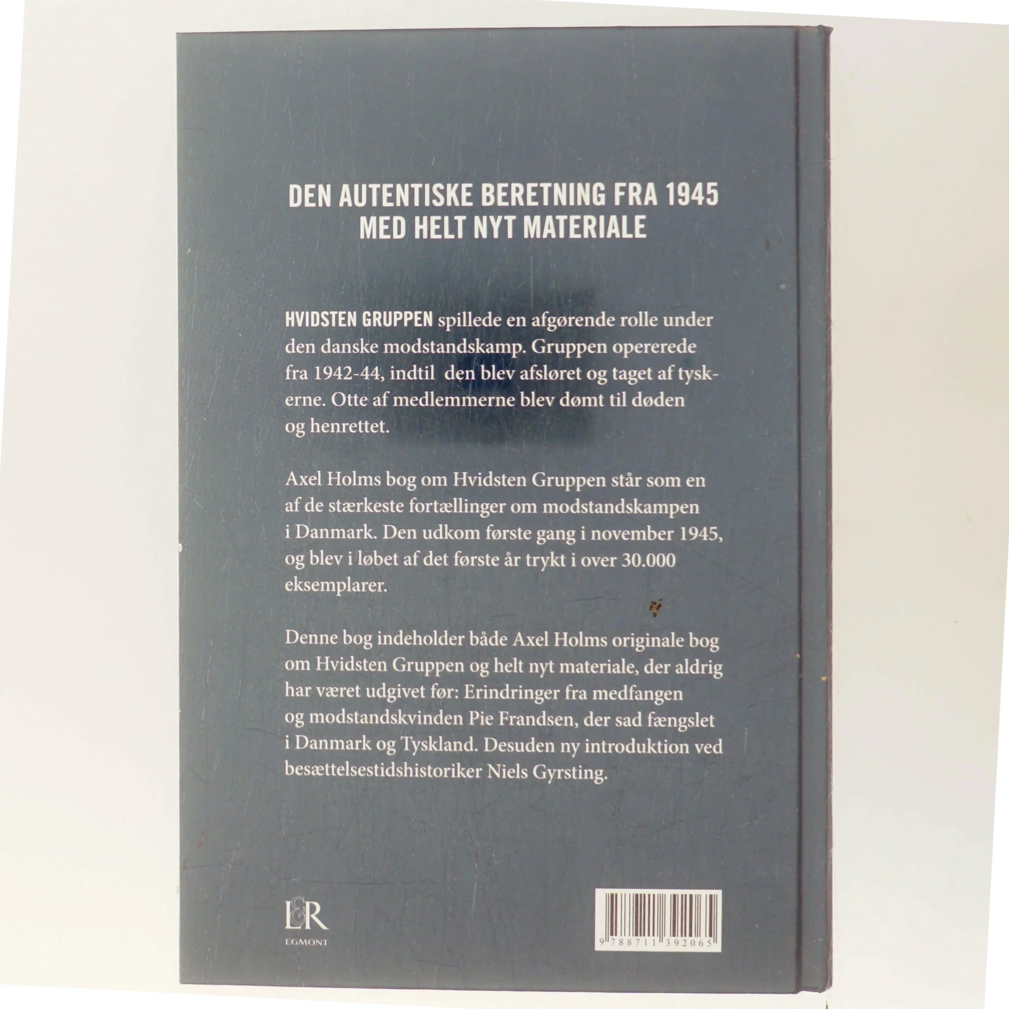 Hvidsten Gruppen af Axel Holm (Bog)