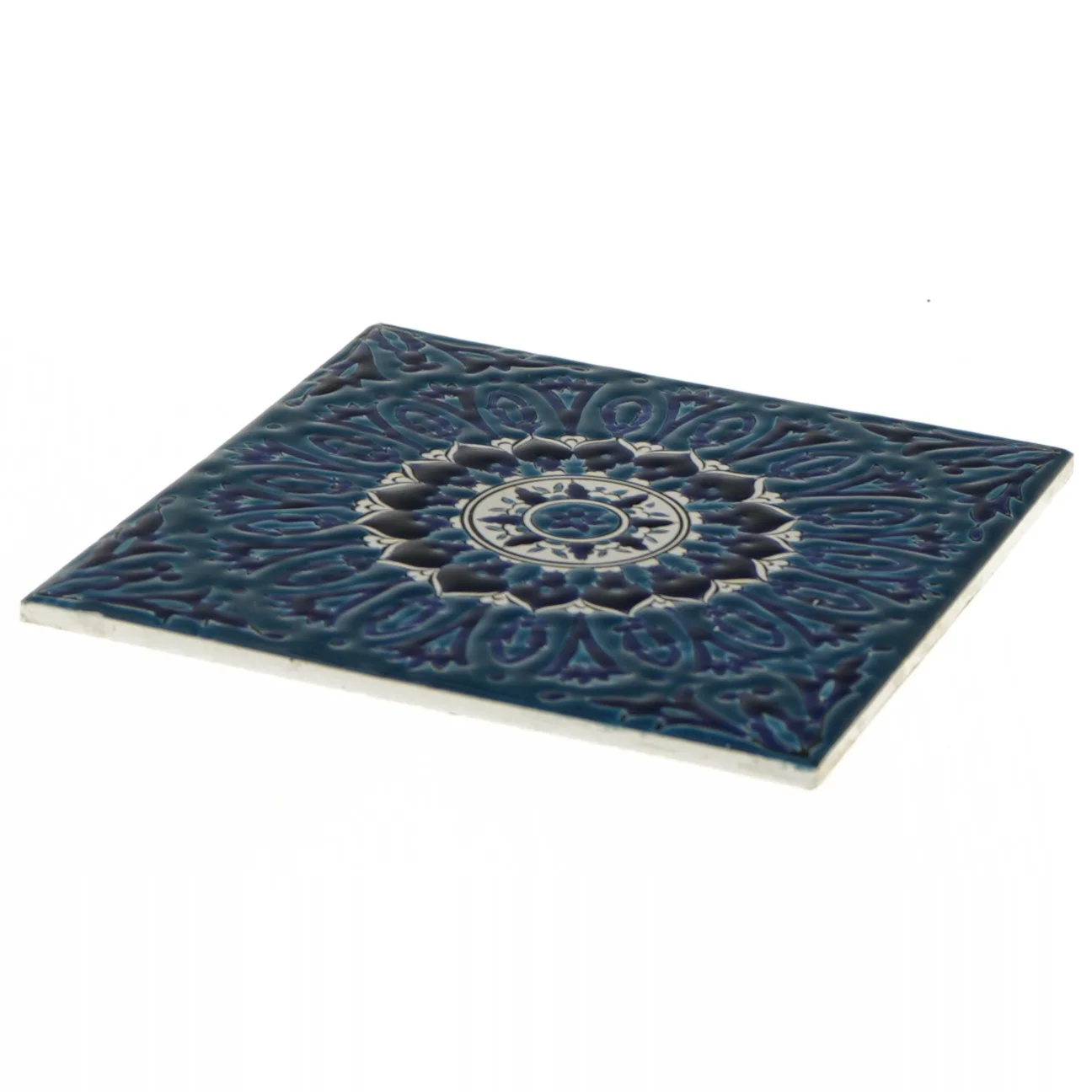 Flot keramisk vægdekoration (str. 15x15 cm)