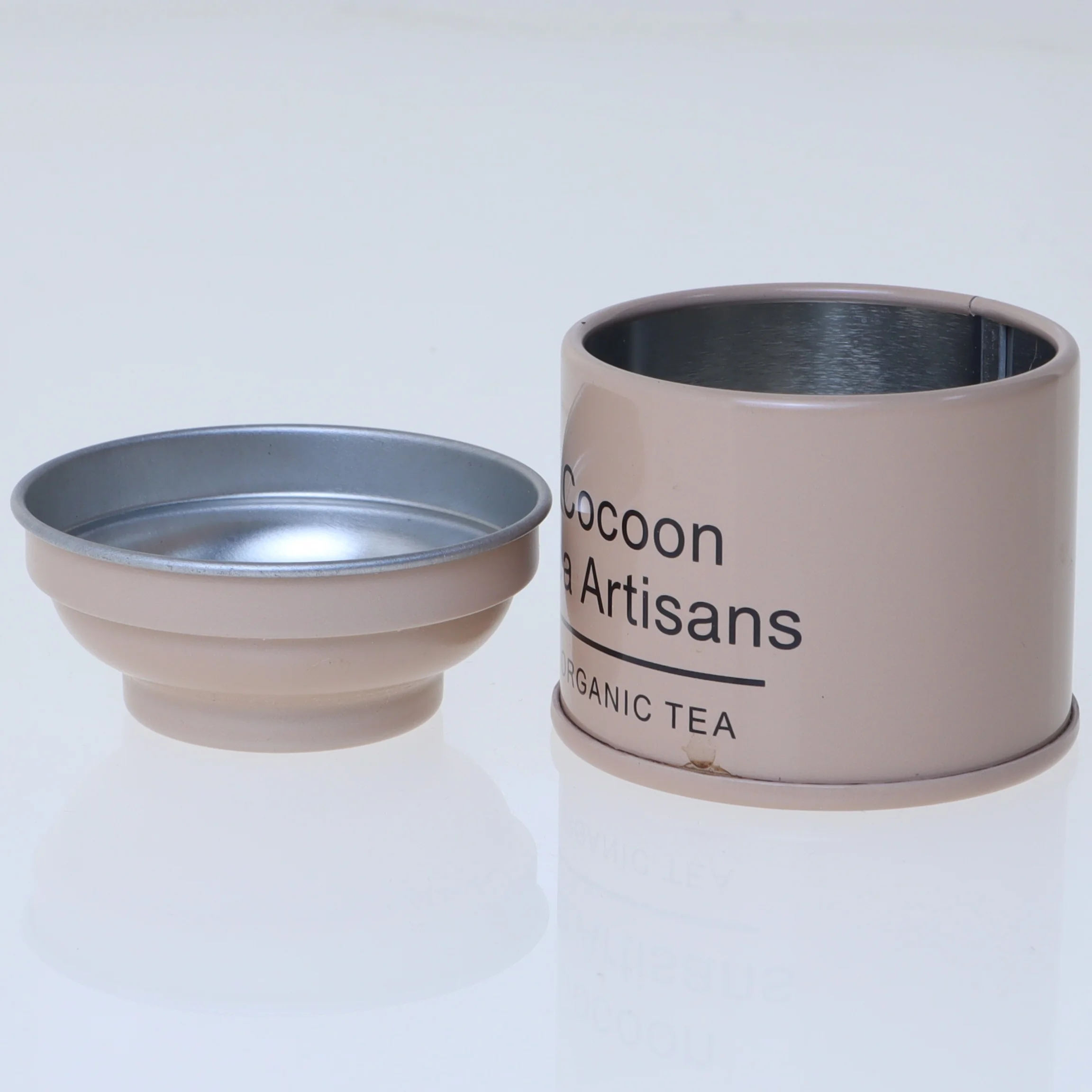 Opbevaringsdåse til te fra Cocoon (str. Ø 5x5 cm)