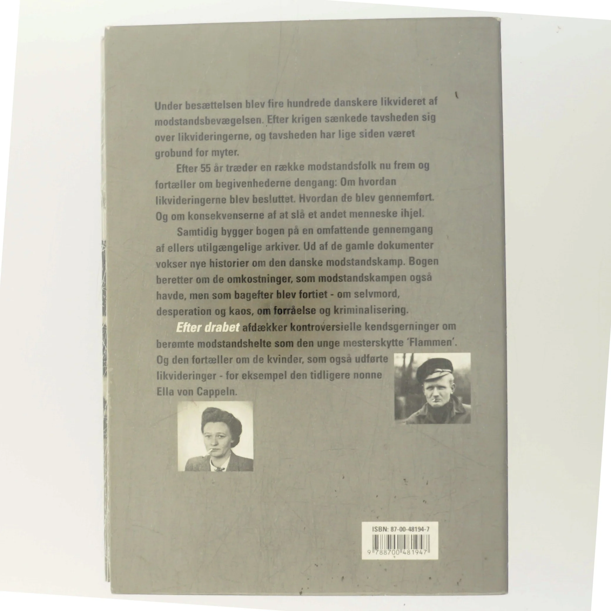 Efter drabet : Beretninger om modstandskampens likvideringer af Peter Øvig Knudsen (Bog)