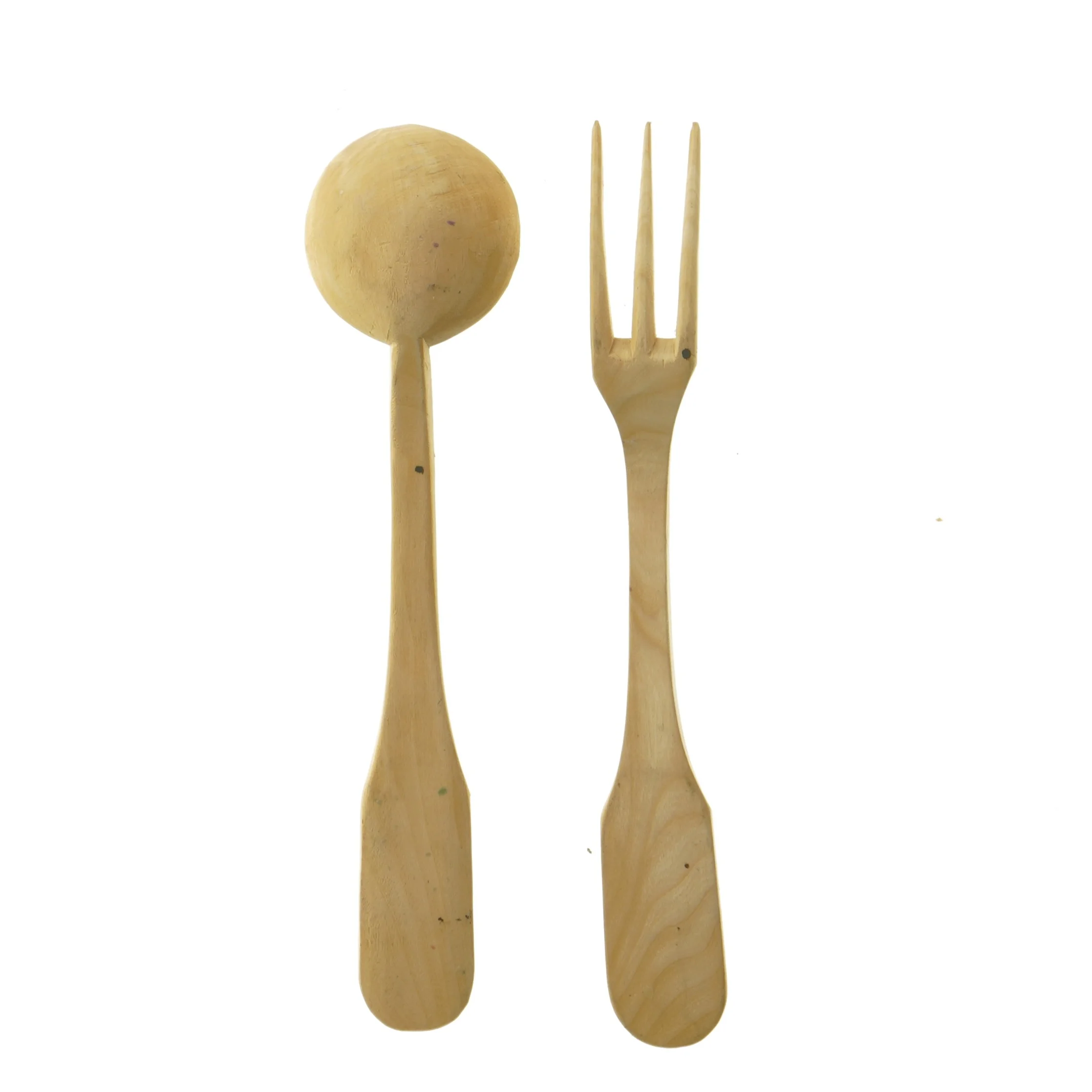 Træbestiksæt til køkken (str. 25 cm)