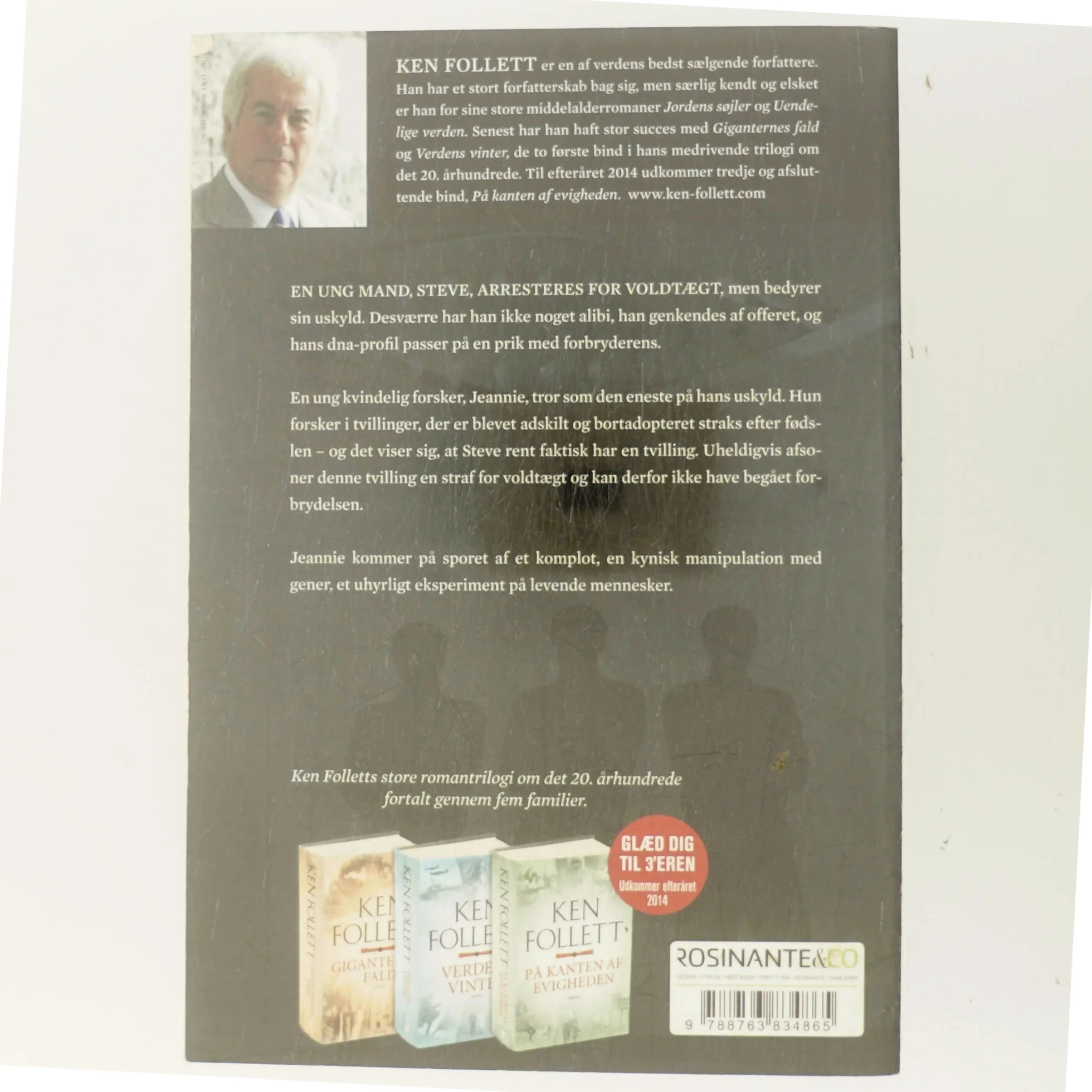 Den tredje tvilling af Ken Follett (Bog)