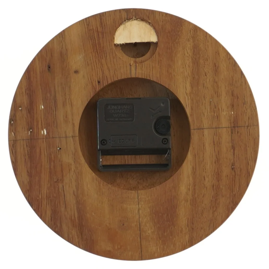 Vægur i træ (str. Ø 20 cm)