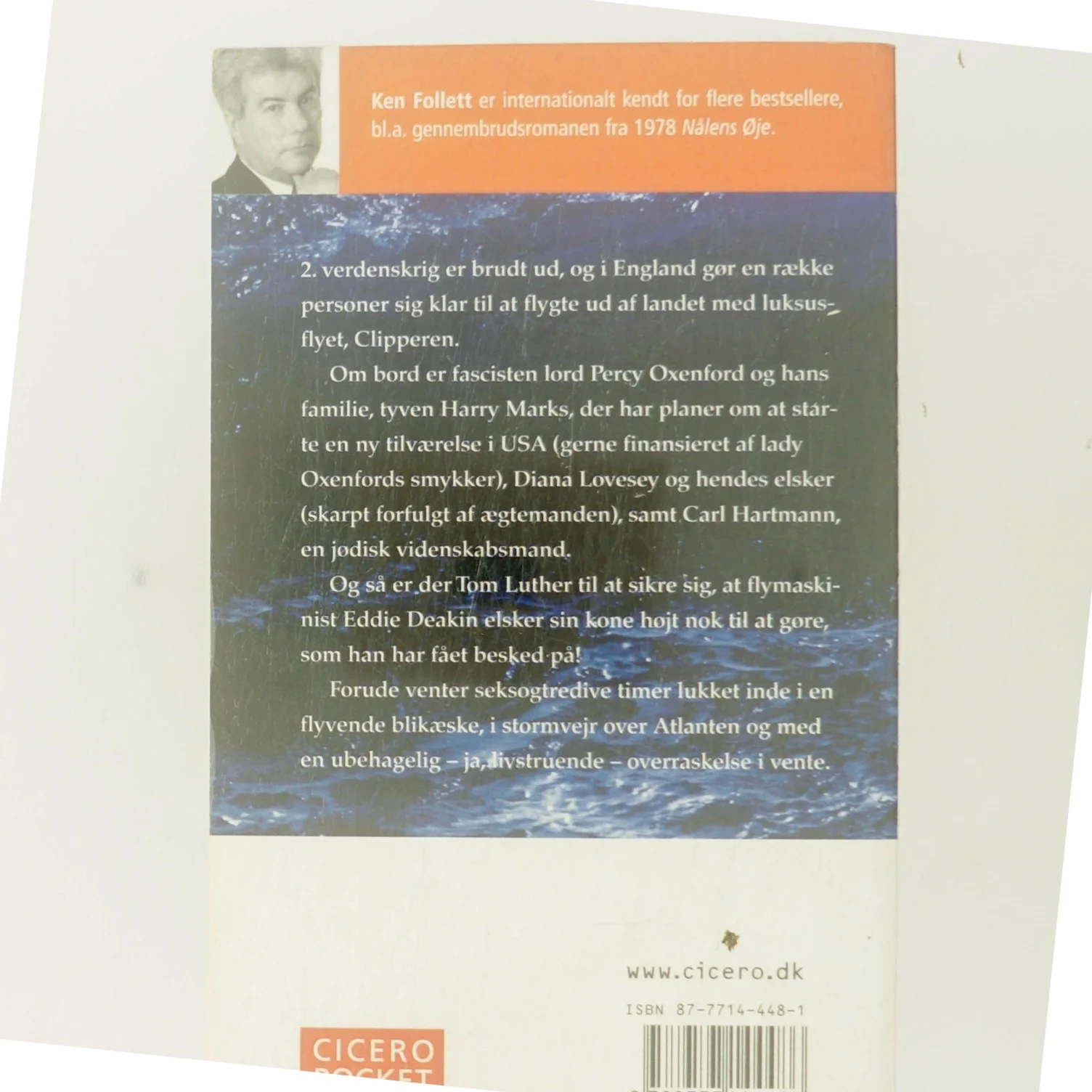 Nat over havet af Ken Follett (Bog)