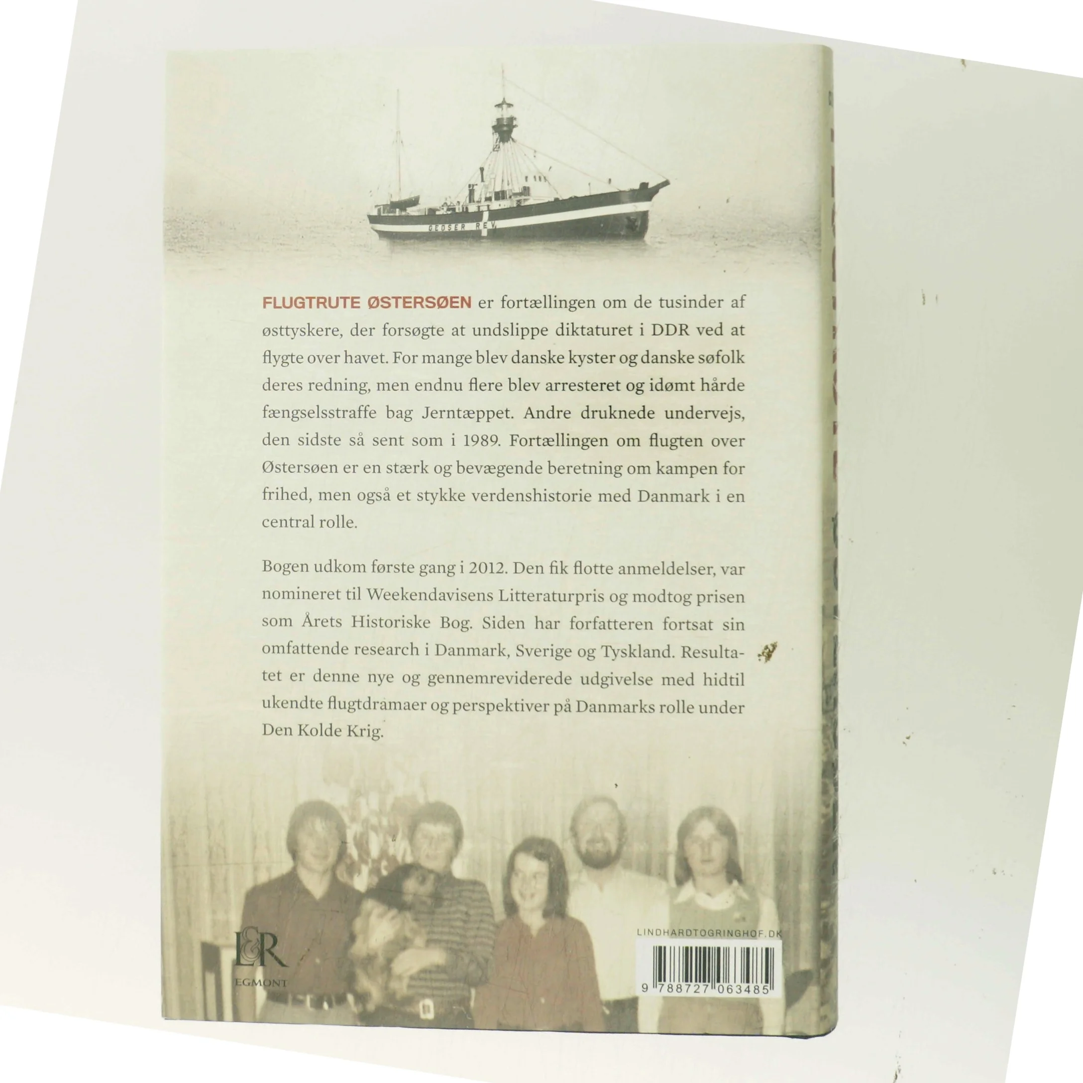 Flugtrute Østersøen : fra DDR til Danmark under den kolde krig 1949-1989 af Jesper Clemmensen (Bog)