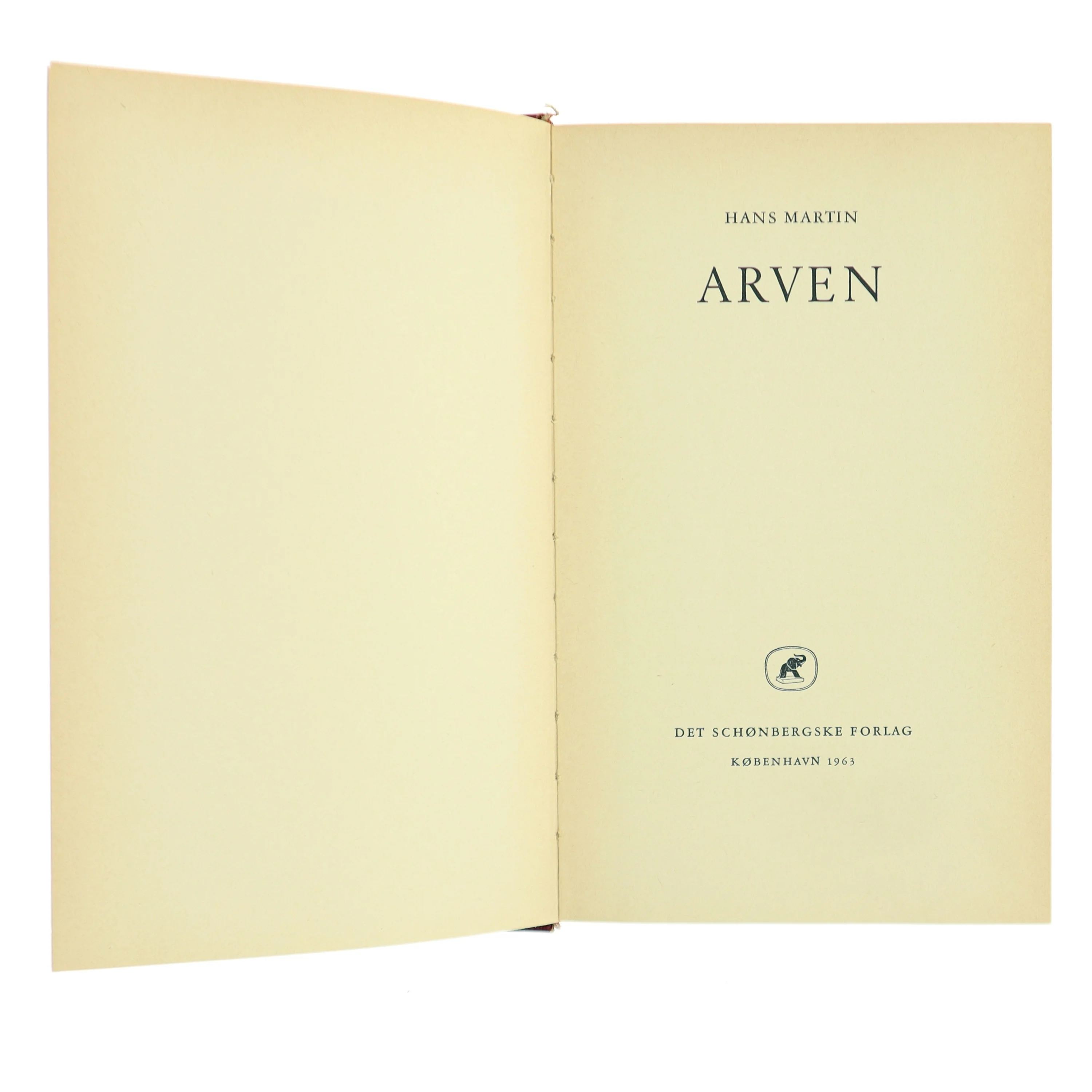 Antik bog, fin ryg. Arven af Hans Martin (Bog)