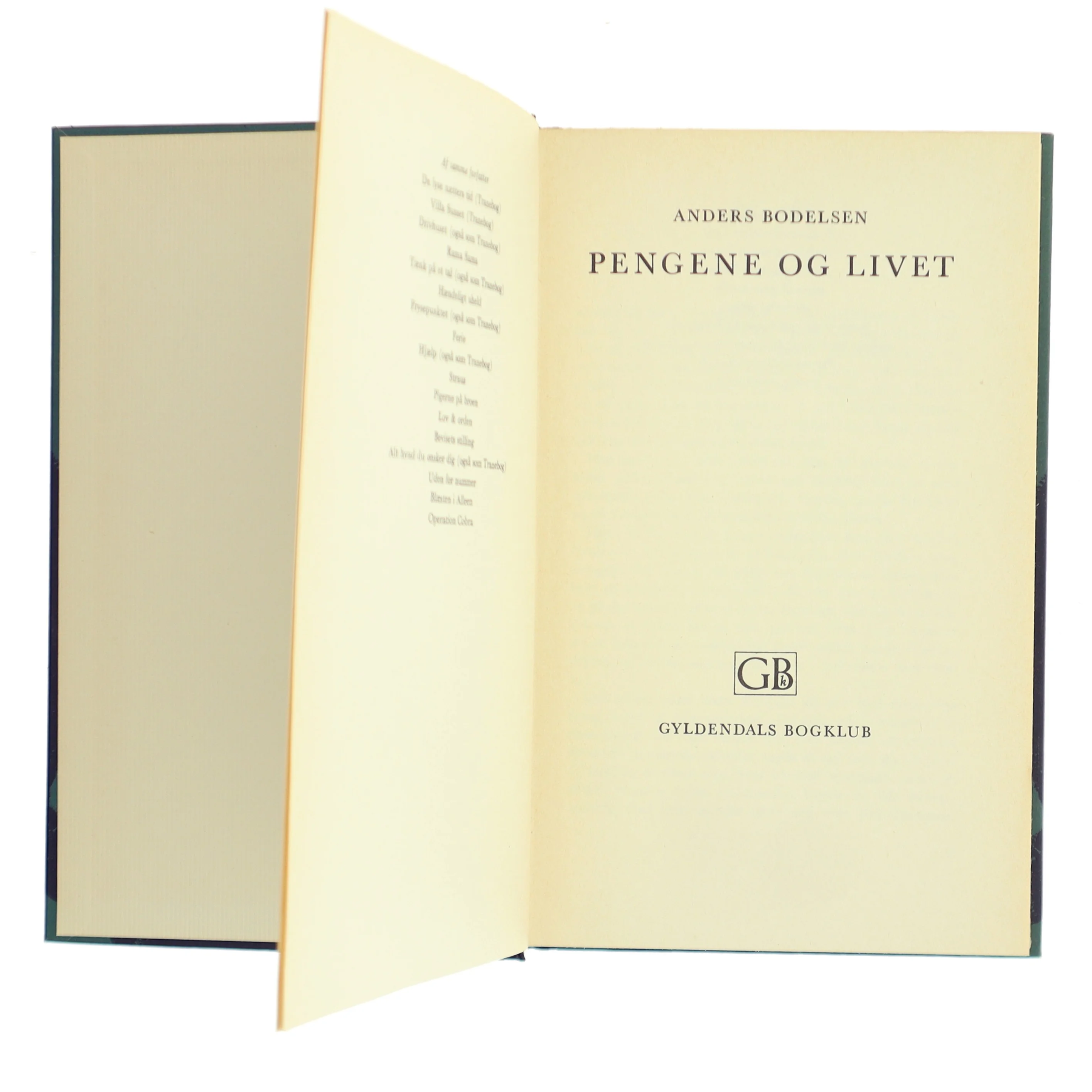 Pengene og livet af Anders Bodelsen (Bog)