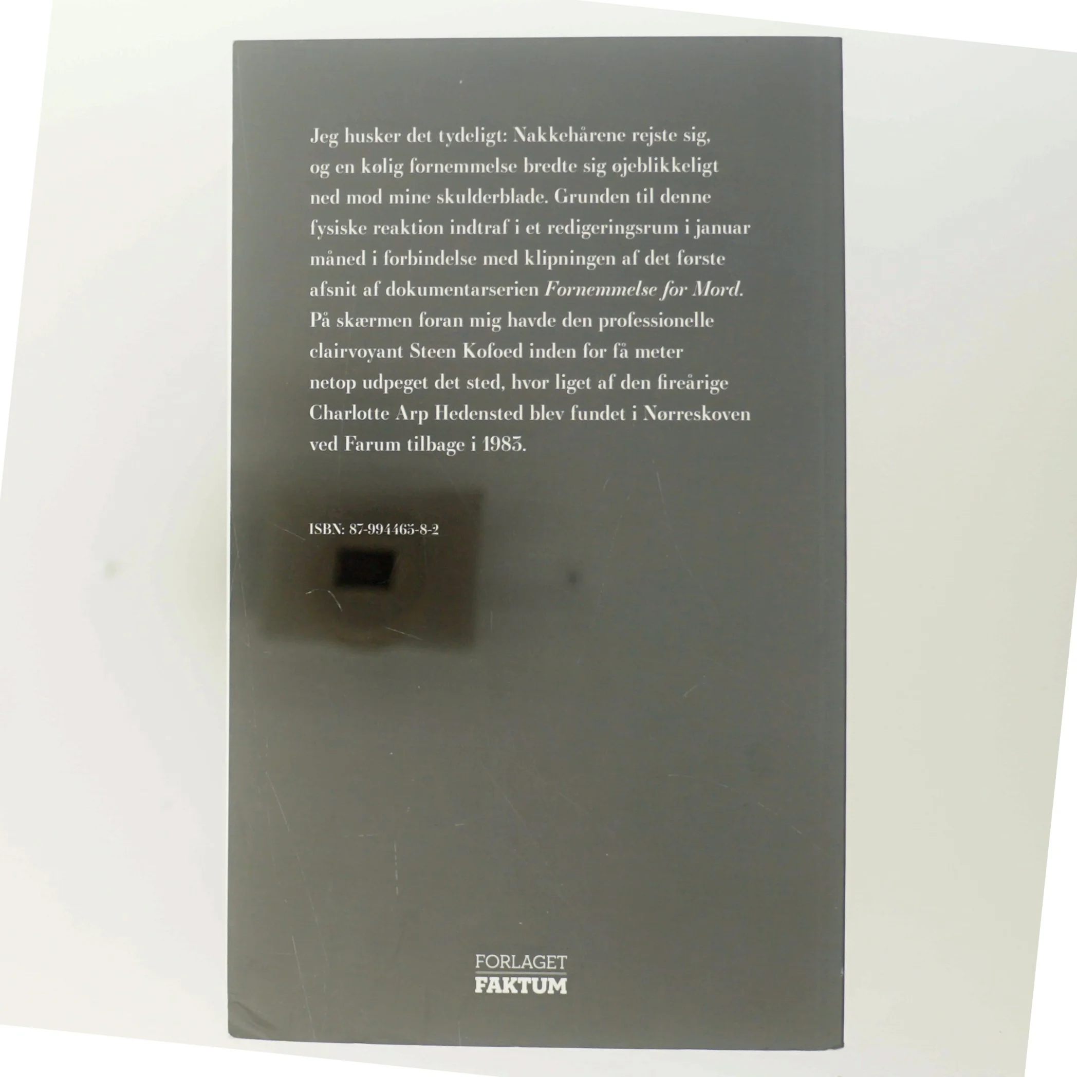 Biografi om kriminalfald fra Forlaget FAKTUM