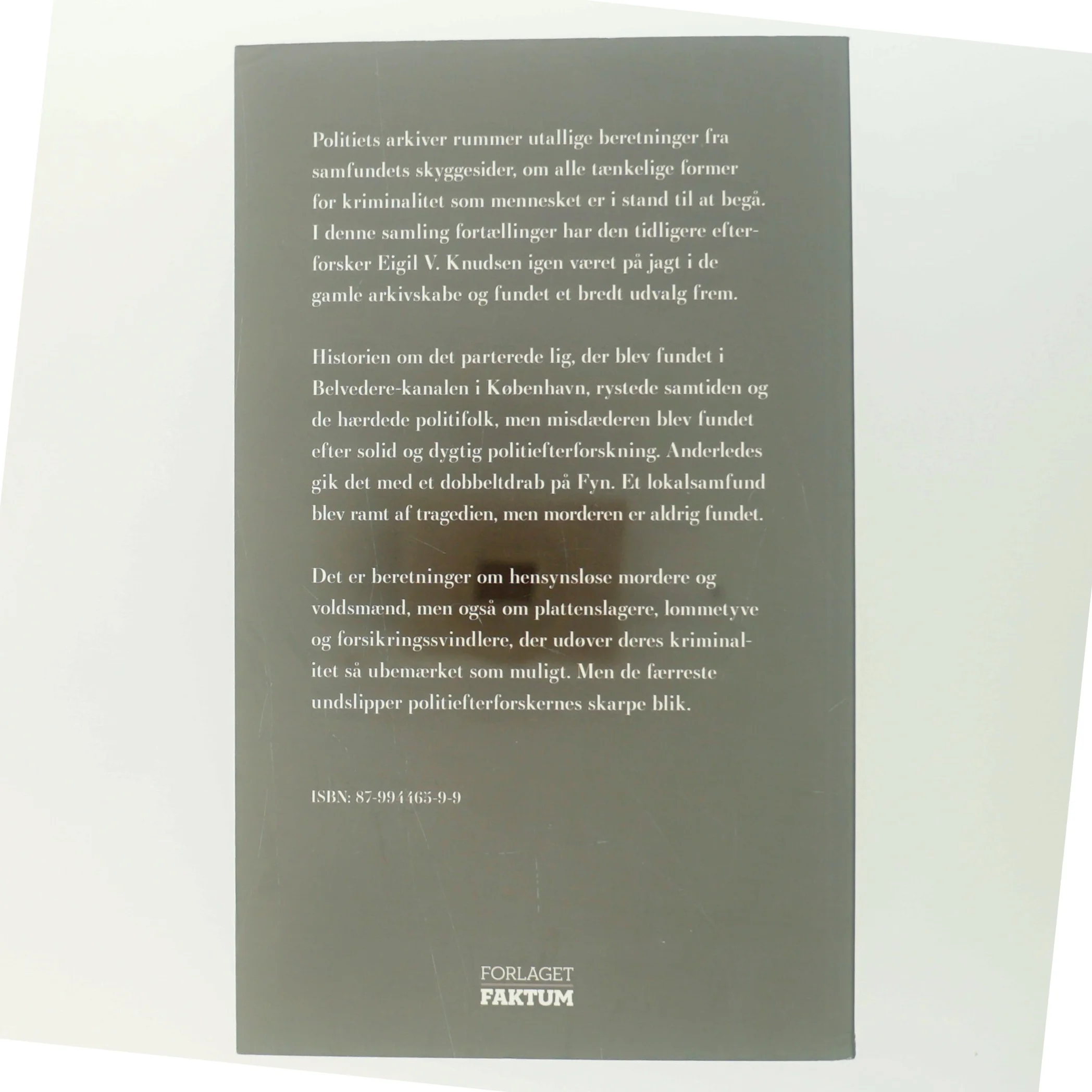 Drab, mordere og deres ofre bog fra Forlaget Faktum