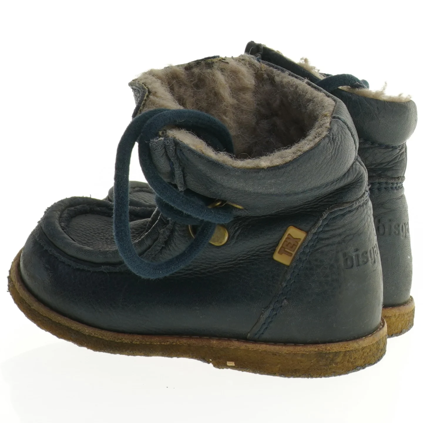 Brugte blå børne vinterstøvler (str. 23)