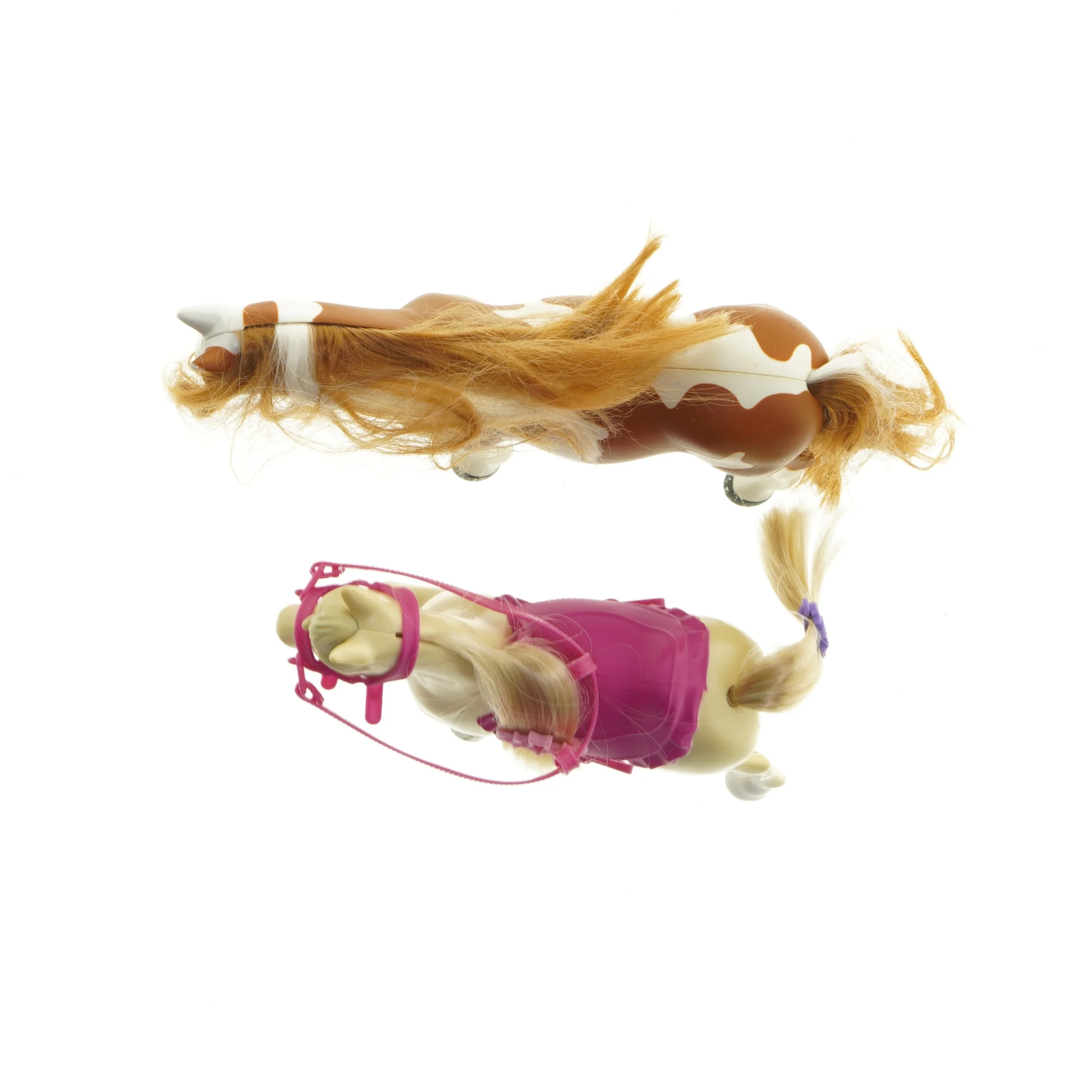 Legetøjsheste med tilbehør (str. 20 cm)